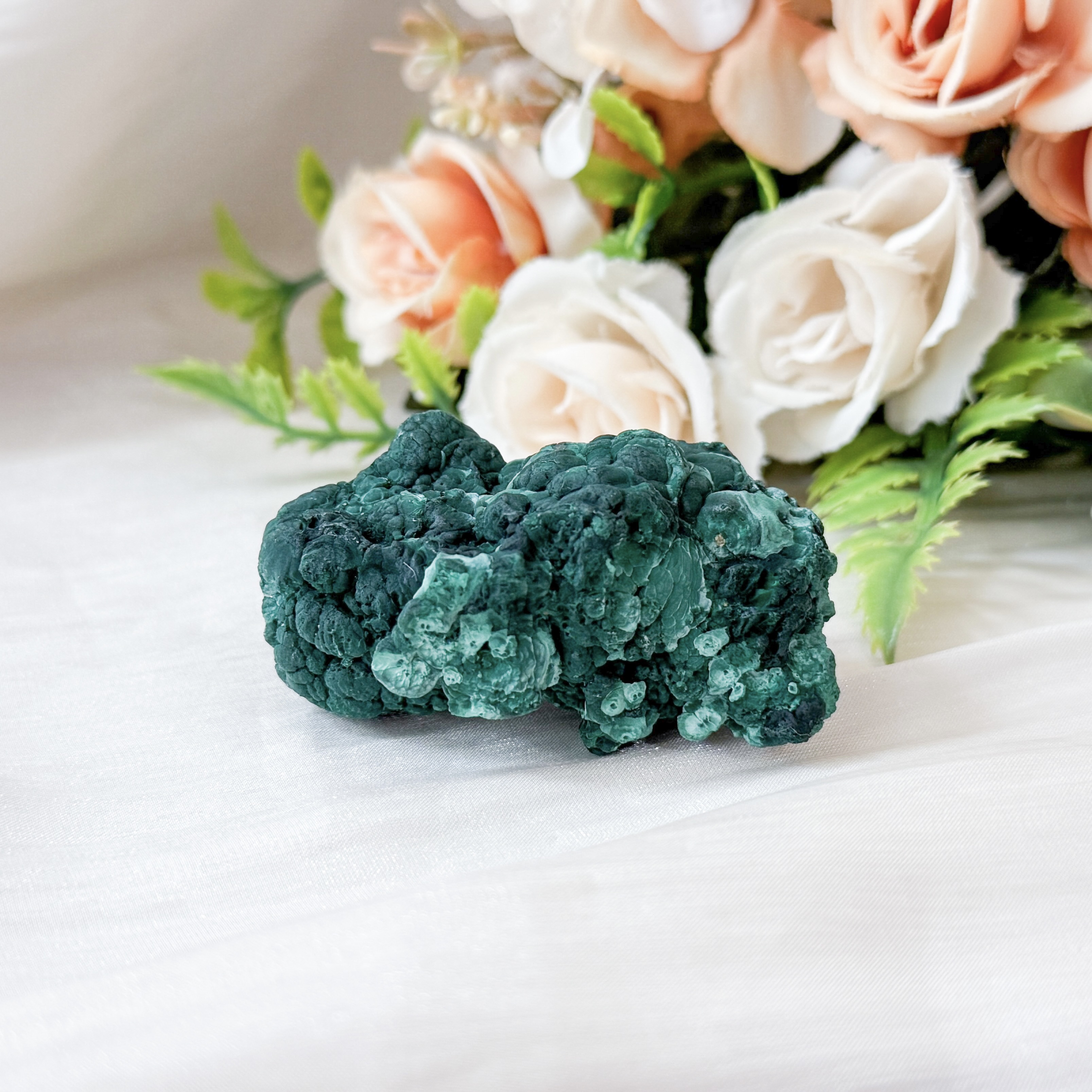 Malachite Raw - Medium