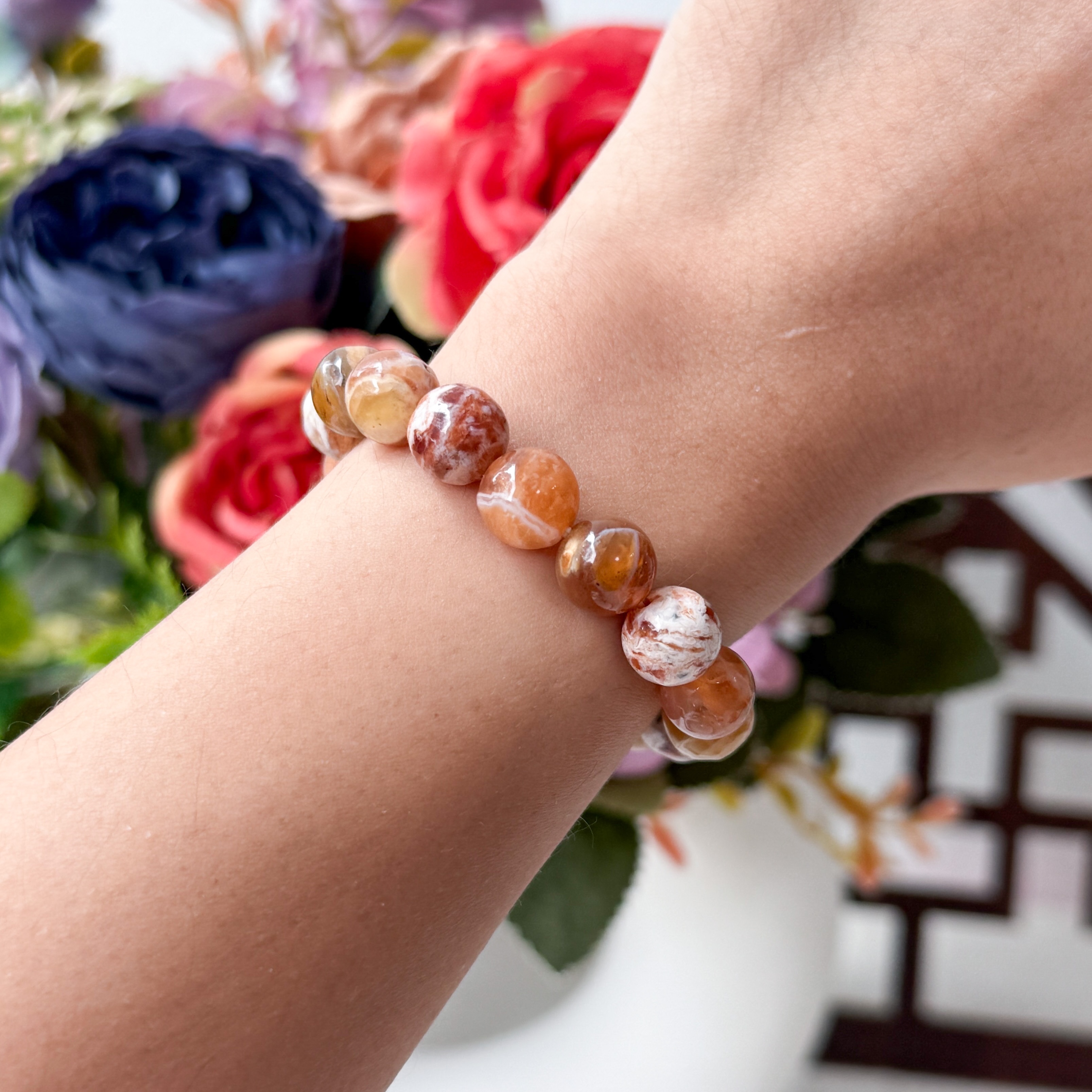 Brandy Opal 10mm Bracelet