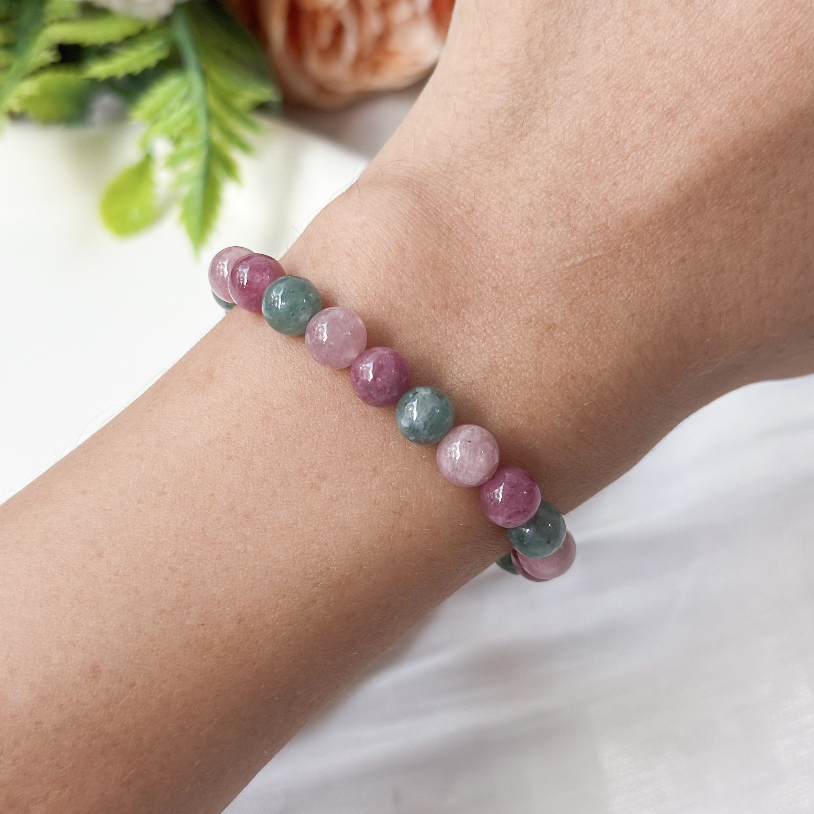 Bubblegum Tourmaline 6mm AAA Bracelet