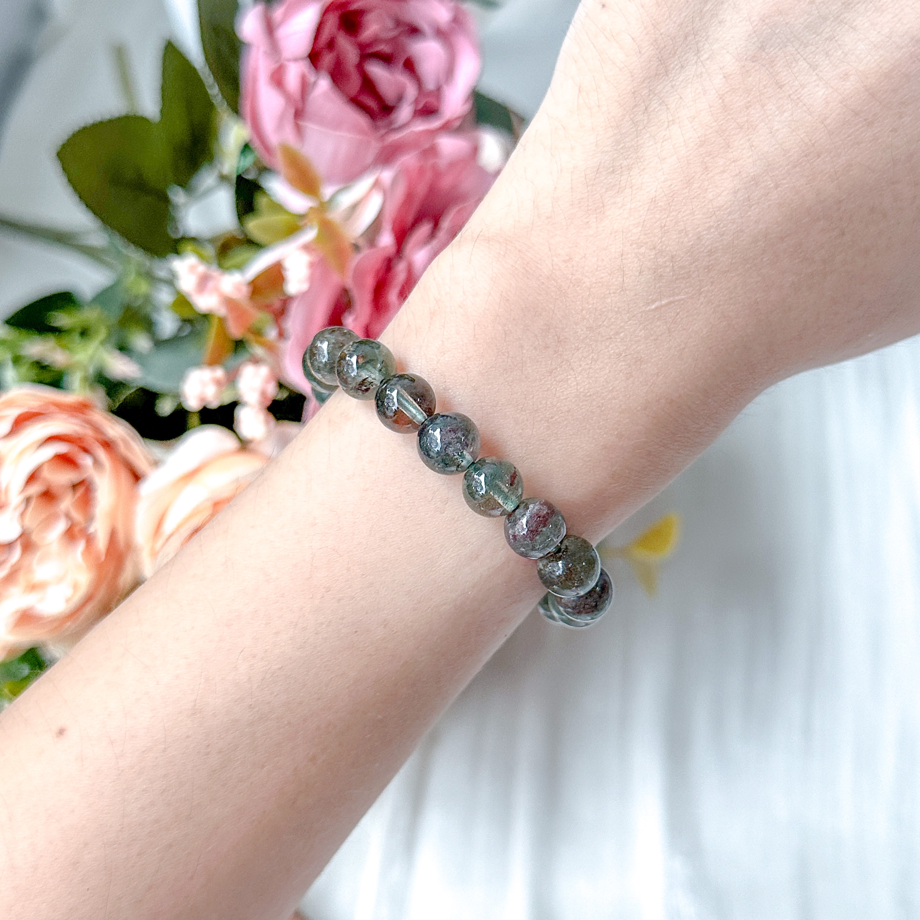 Phantom Quartz 8mm AAA Bracelet