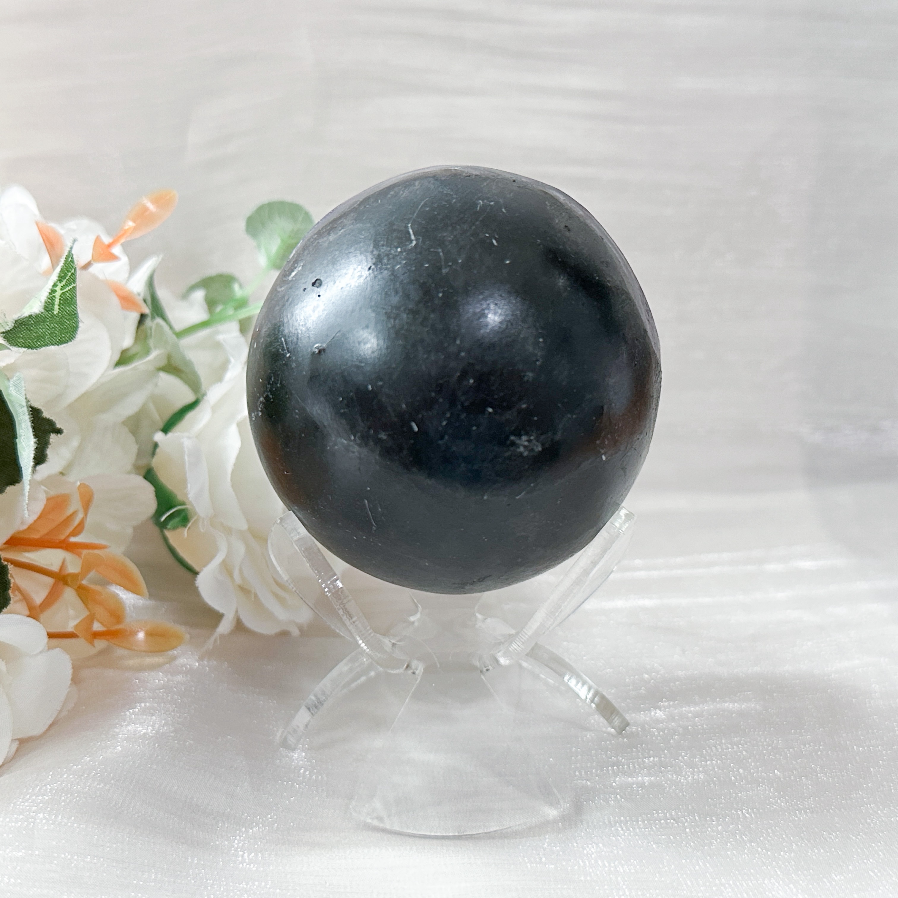 Amethyst Raw Sphere w Sphere Stand