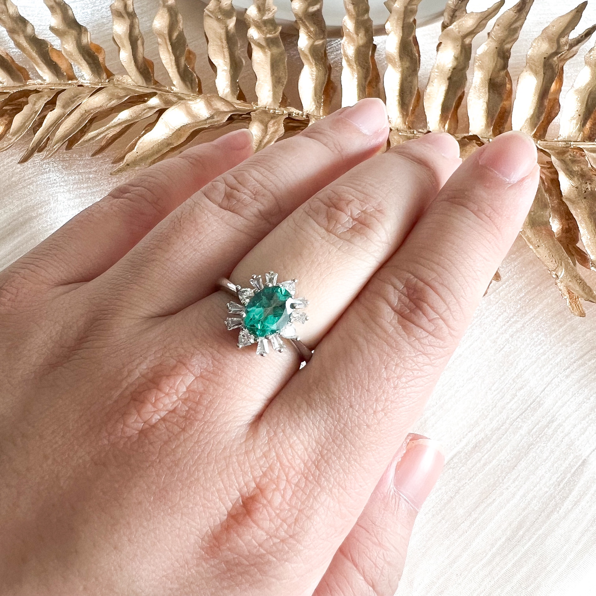 Paraiba Topaz Ring - S925