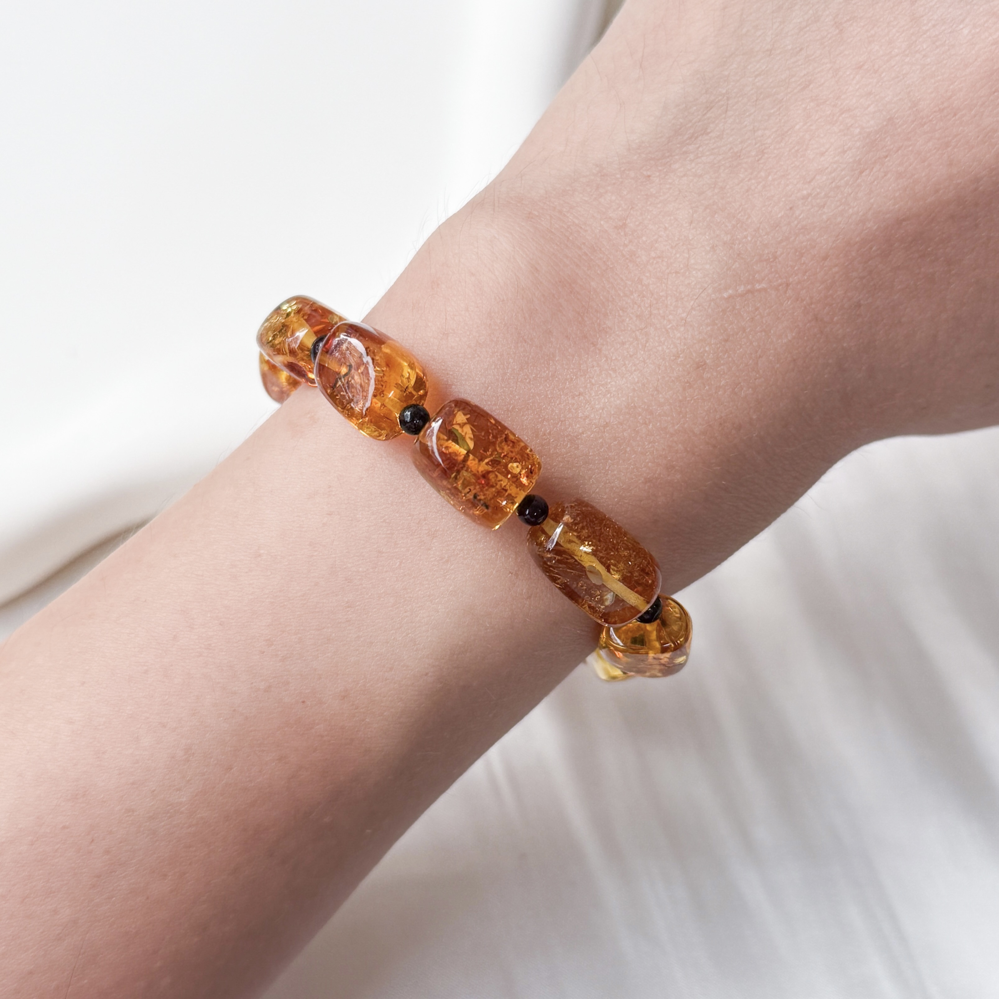 Amber Nugget Bracelet