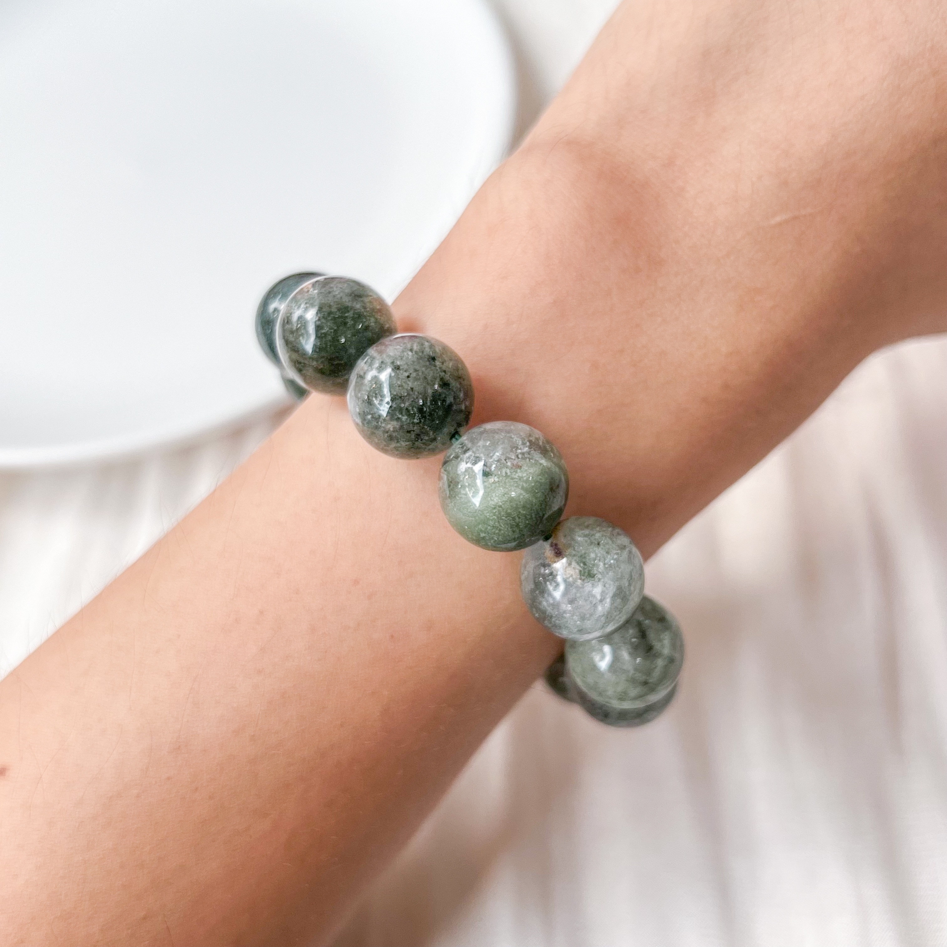 Phantom Quartz 12+mm AAA+ Bracelet