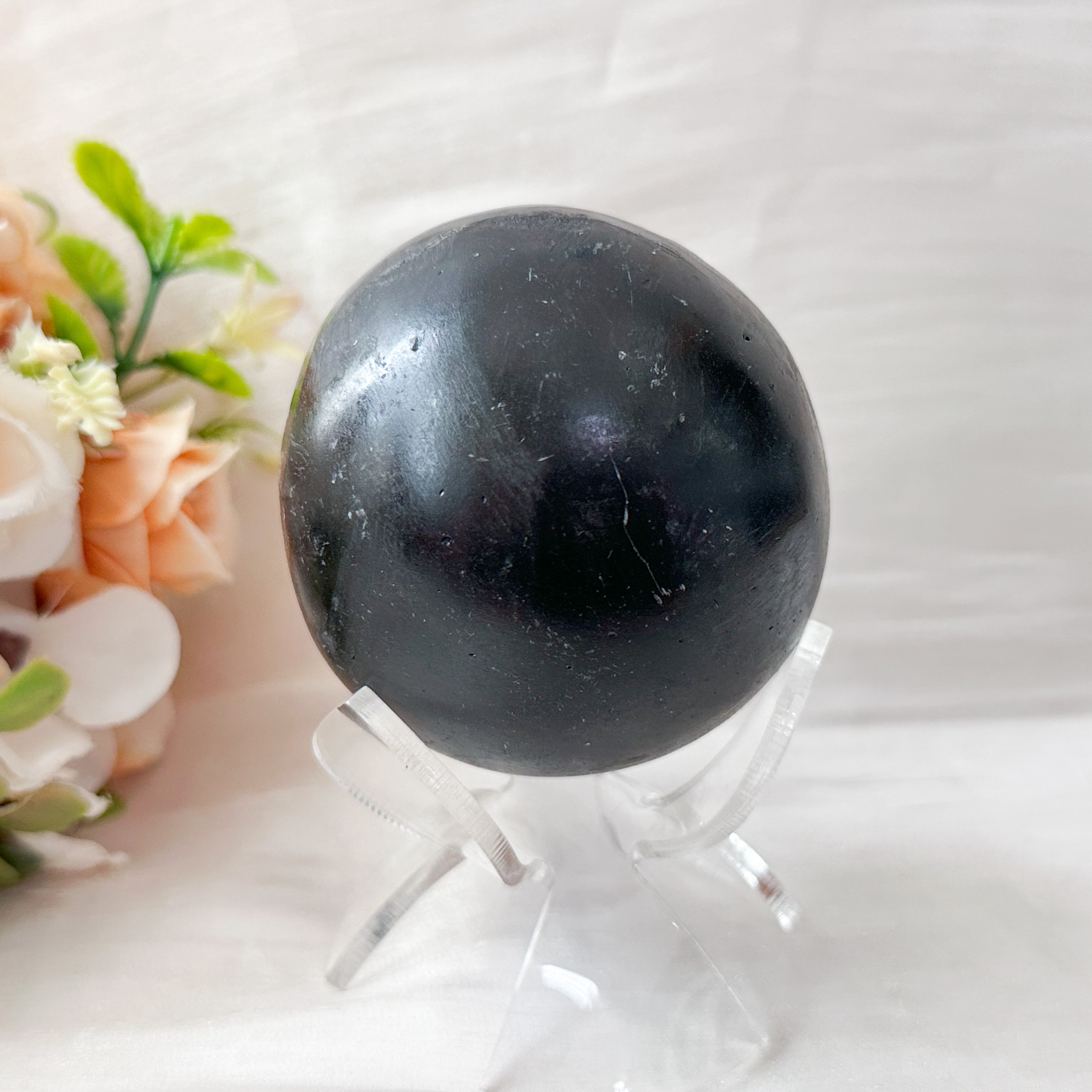 Amethyst Raw Sphere w Sphere Stand