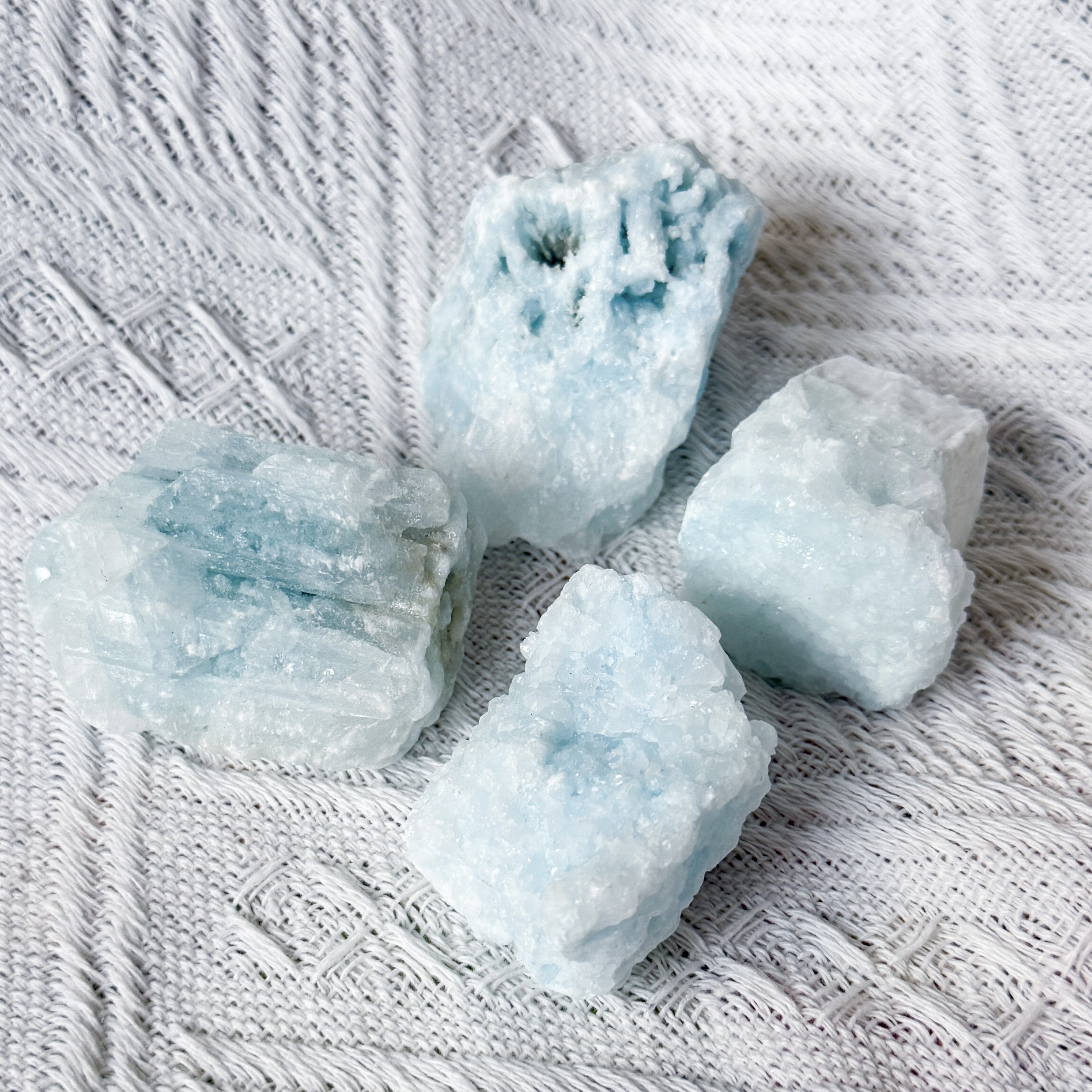 Blue Aragonite Raw