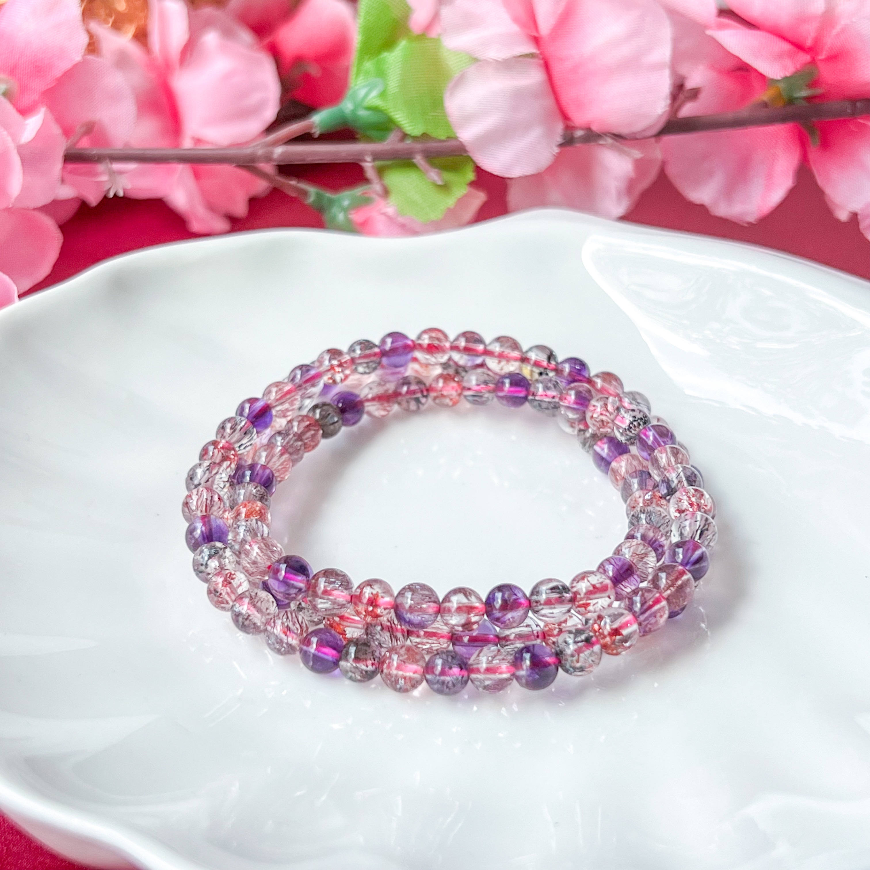 Super 7 5mm AAA+ Wrap Bracelet