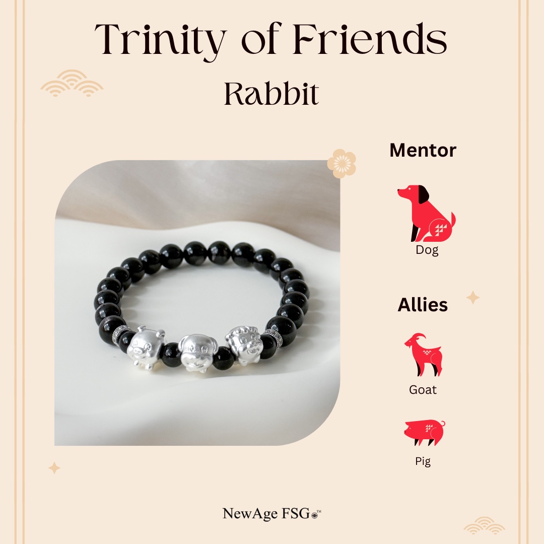 Trinity of Friends Bracelet