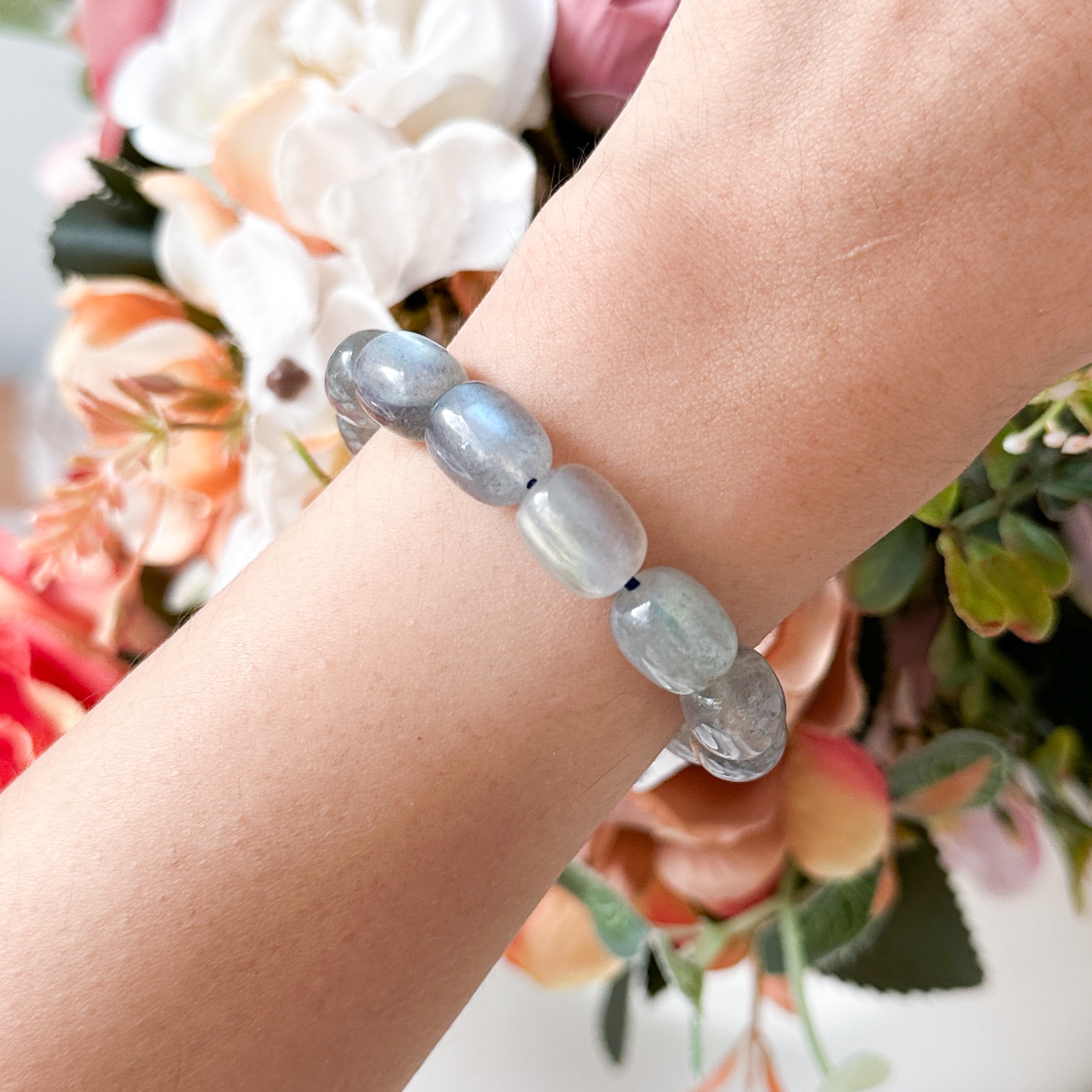 Labradorite Canister Bracelet