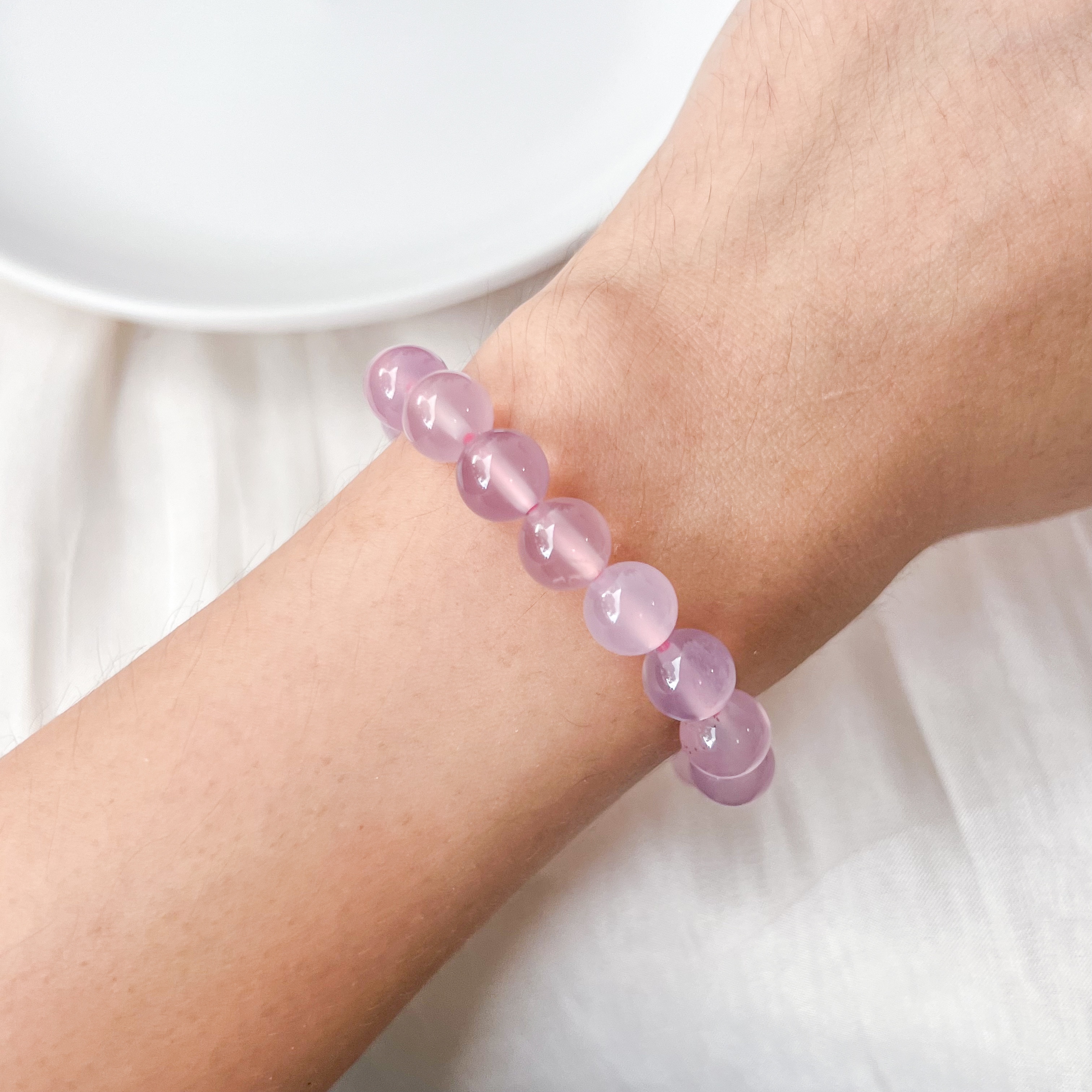 Purple Chalcedony 8mm Bracelet