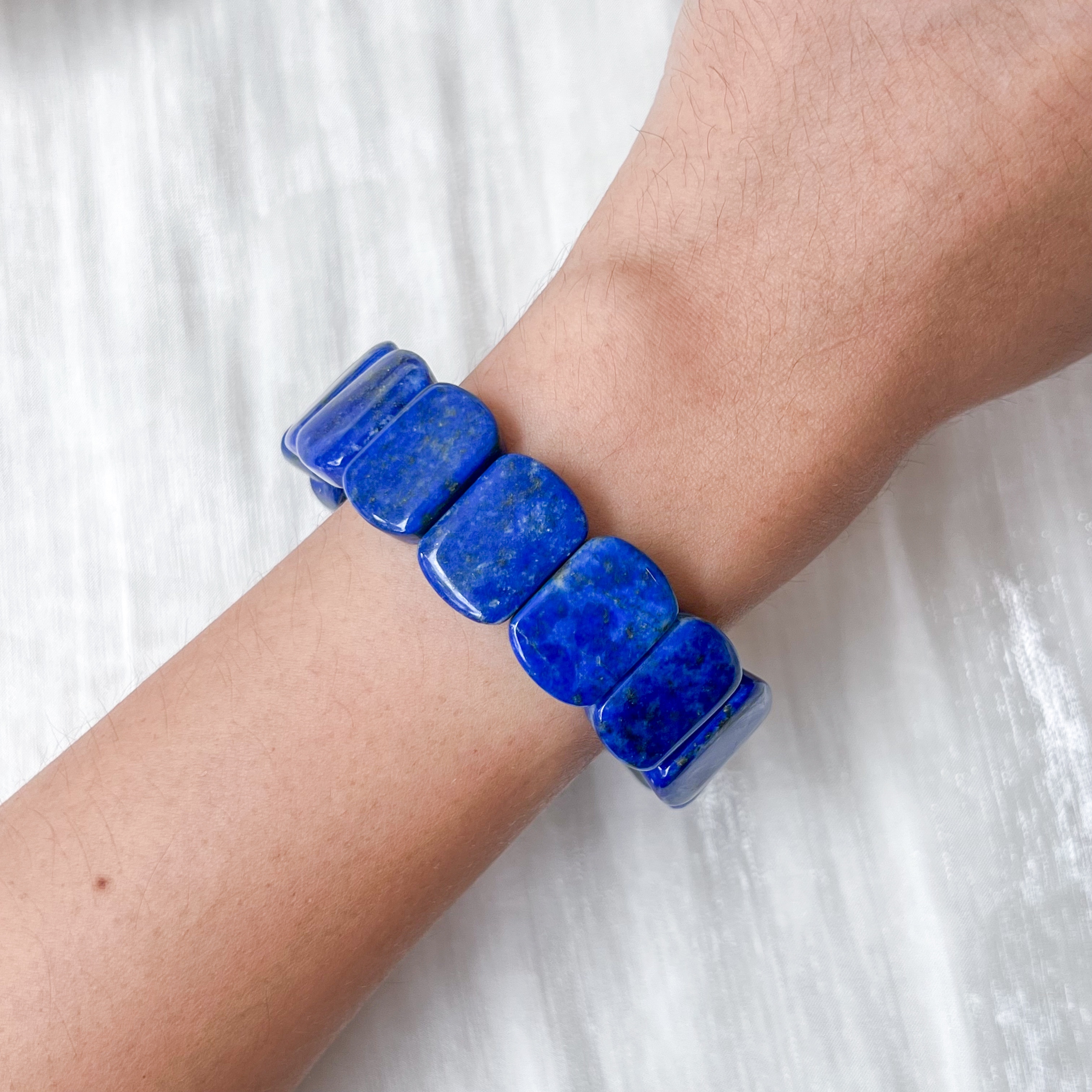 Lapis Lazuli Rect AAA+ Bracelet