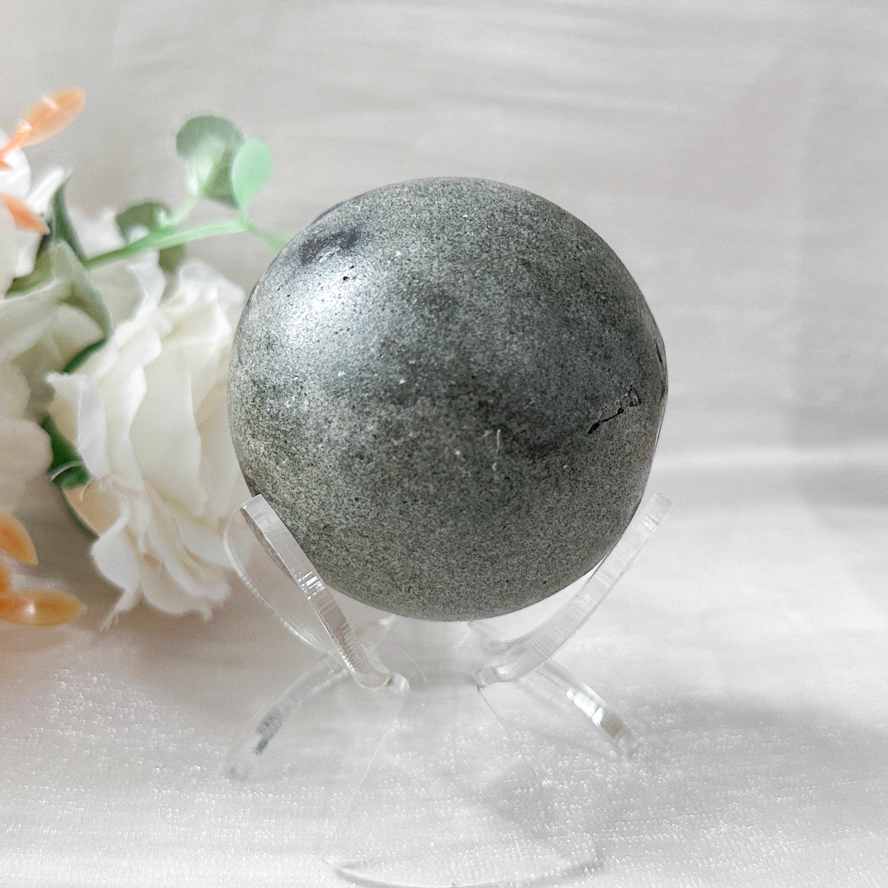 Amethyst Raw Sphere w Sphere Stand