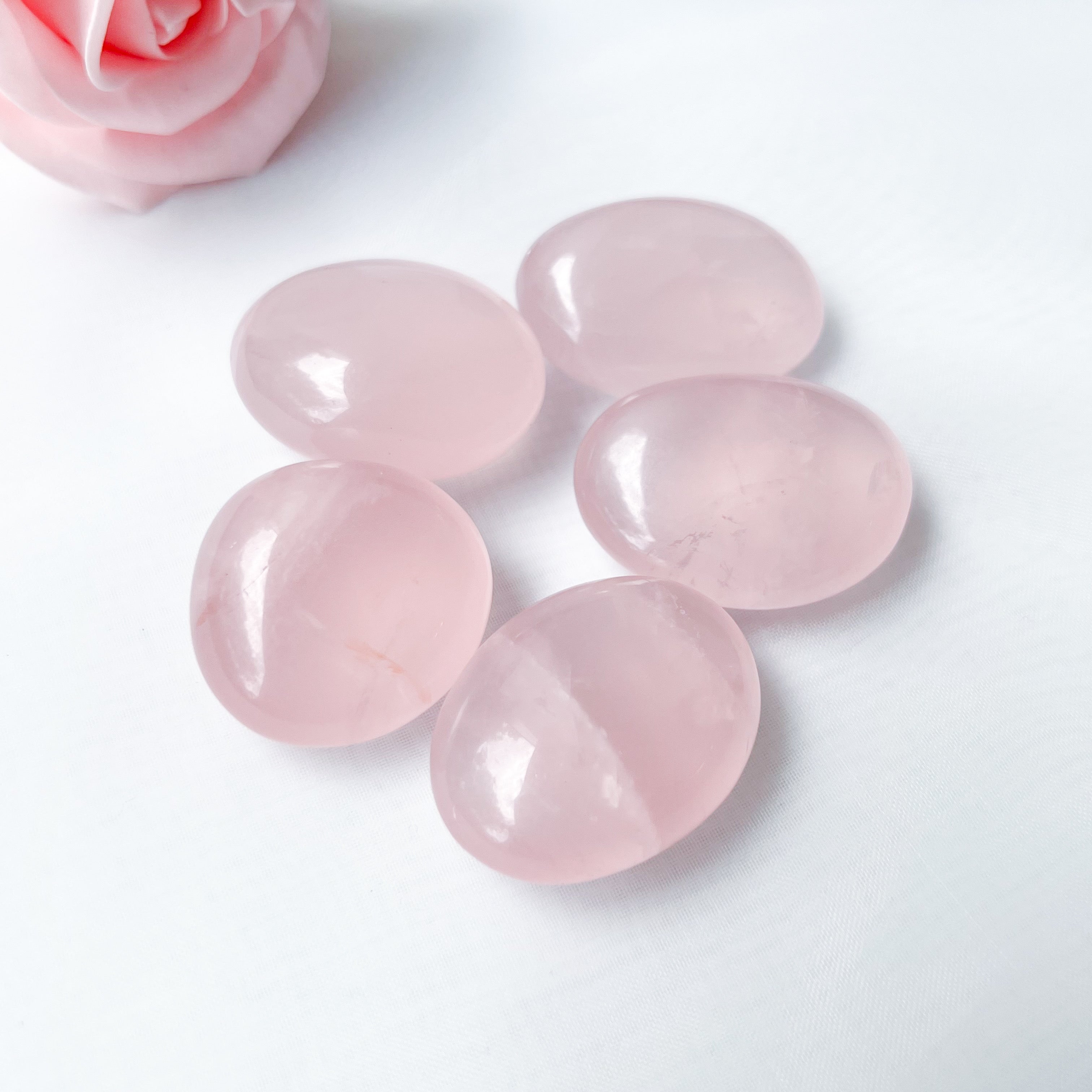 Rose Quartz Crystal Tumble