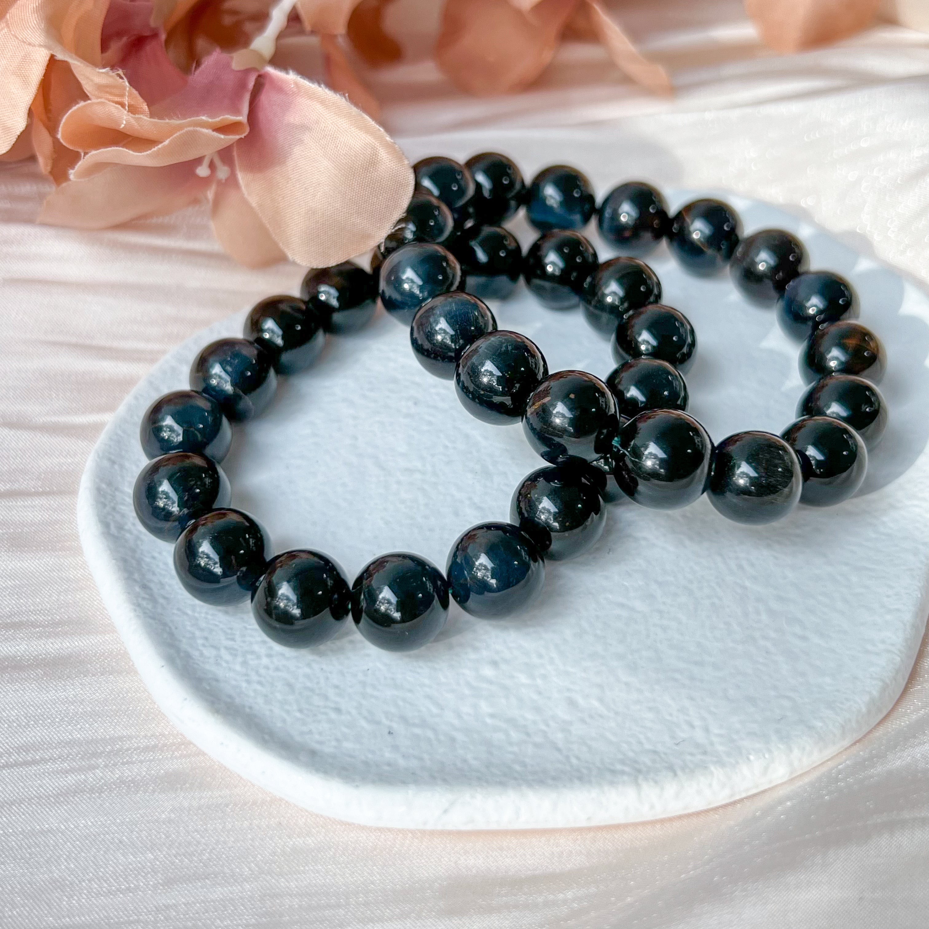 Blue Tiger Eye 12mm Bracelet