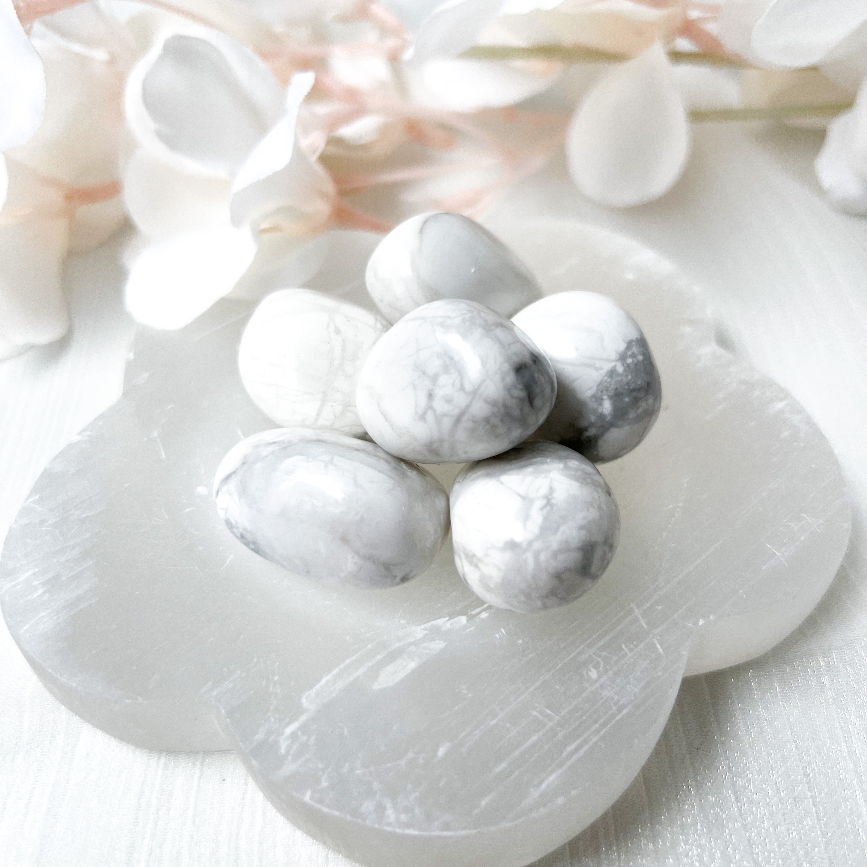 Howlite Crystal Tumble