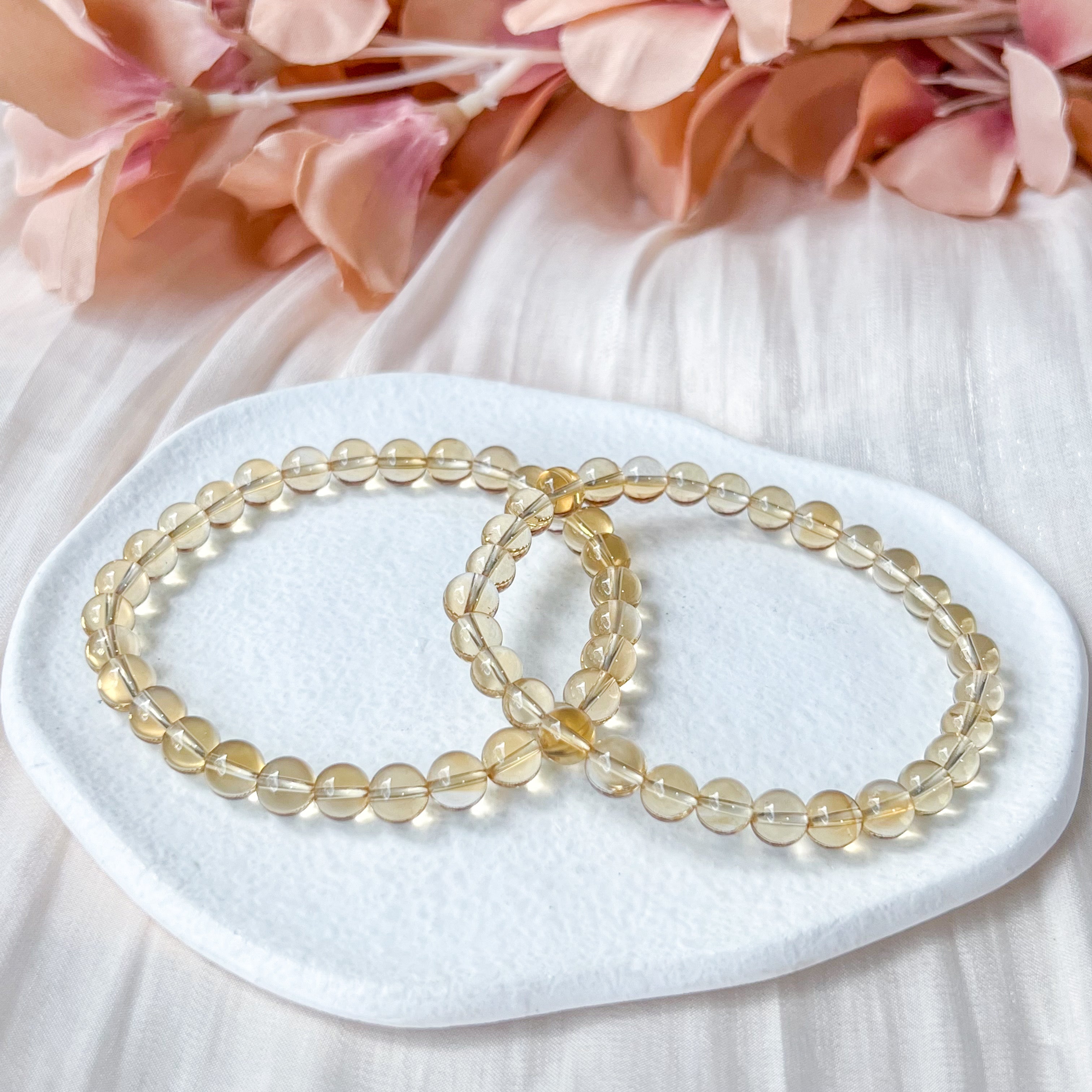 Citrine 6mm Bracelet [Wealth & Positivity]