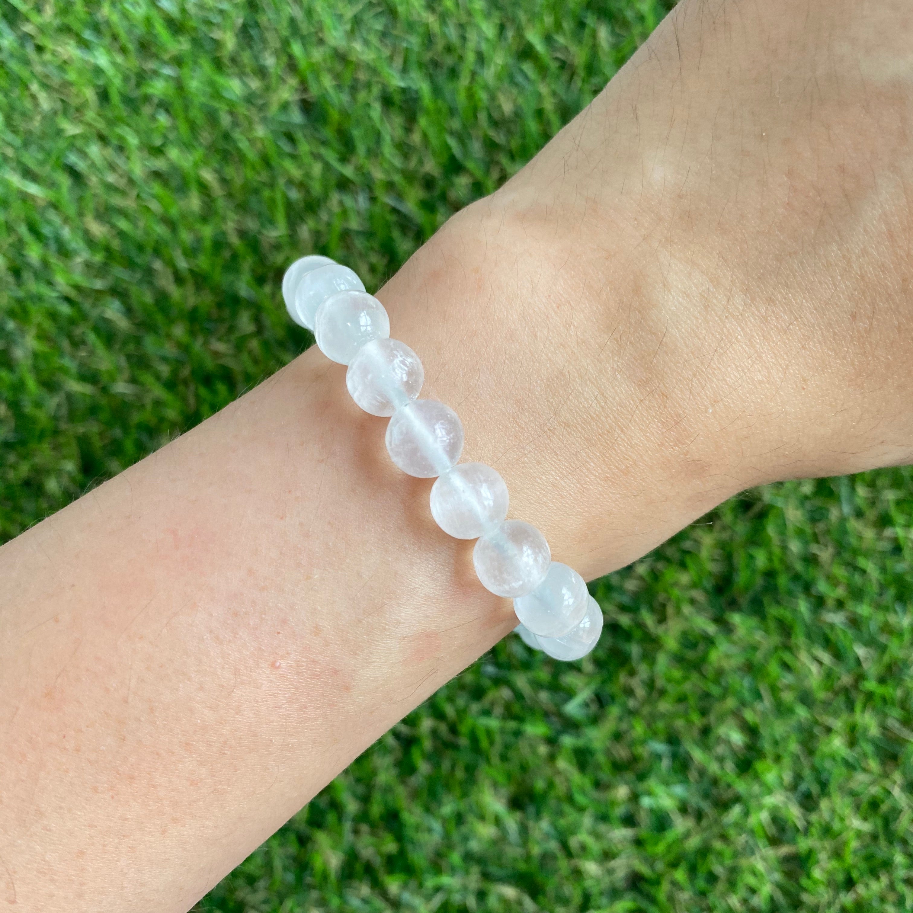 Selenite 8mm Bracelet