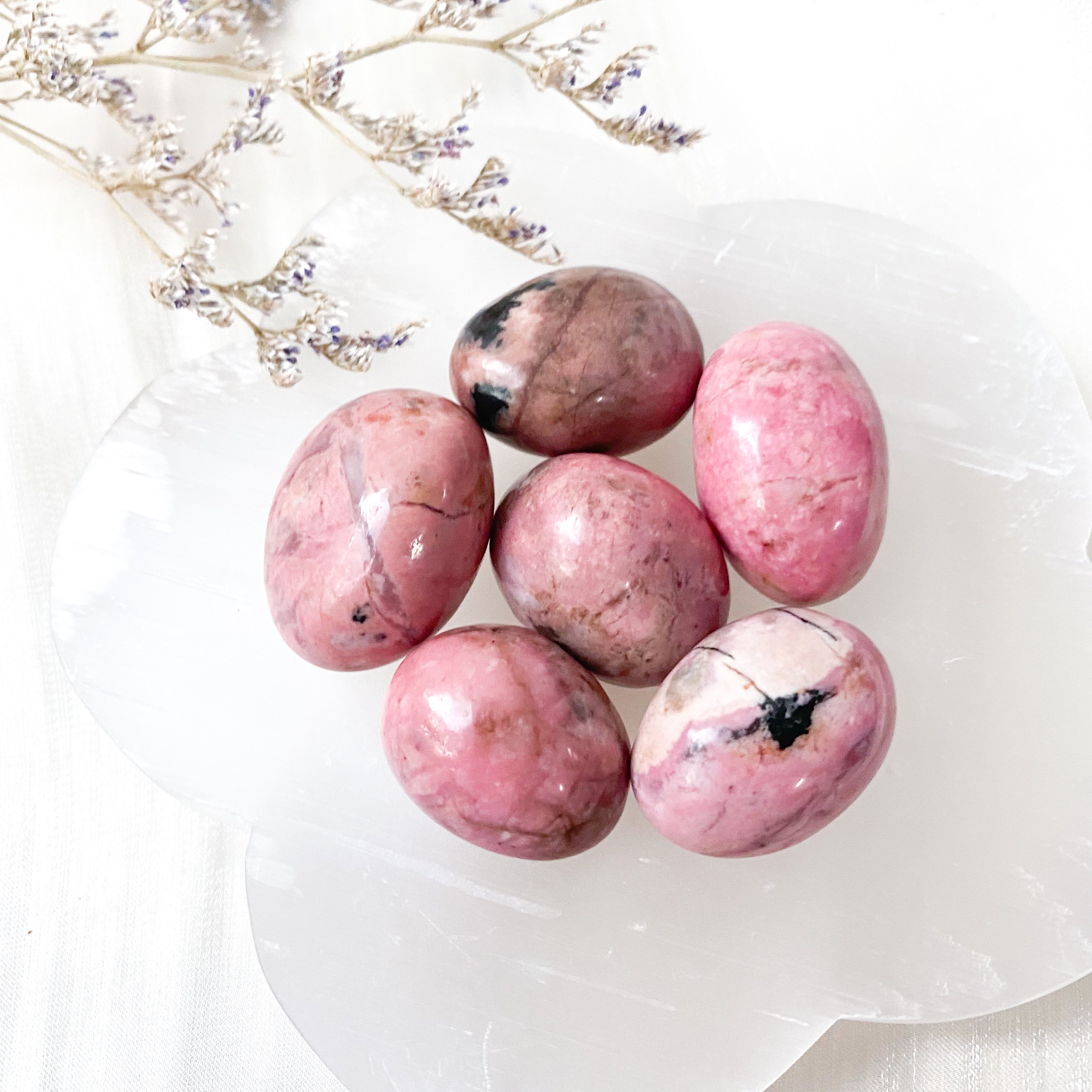 Rhodonite Crystal Tumble