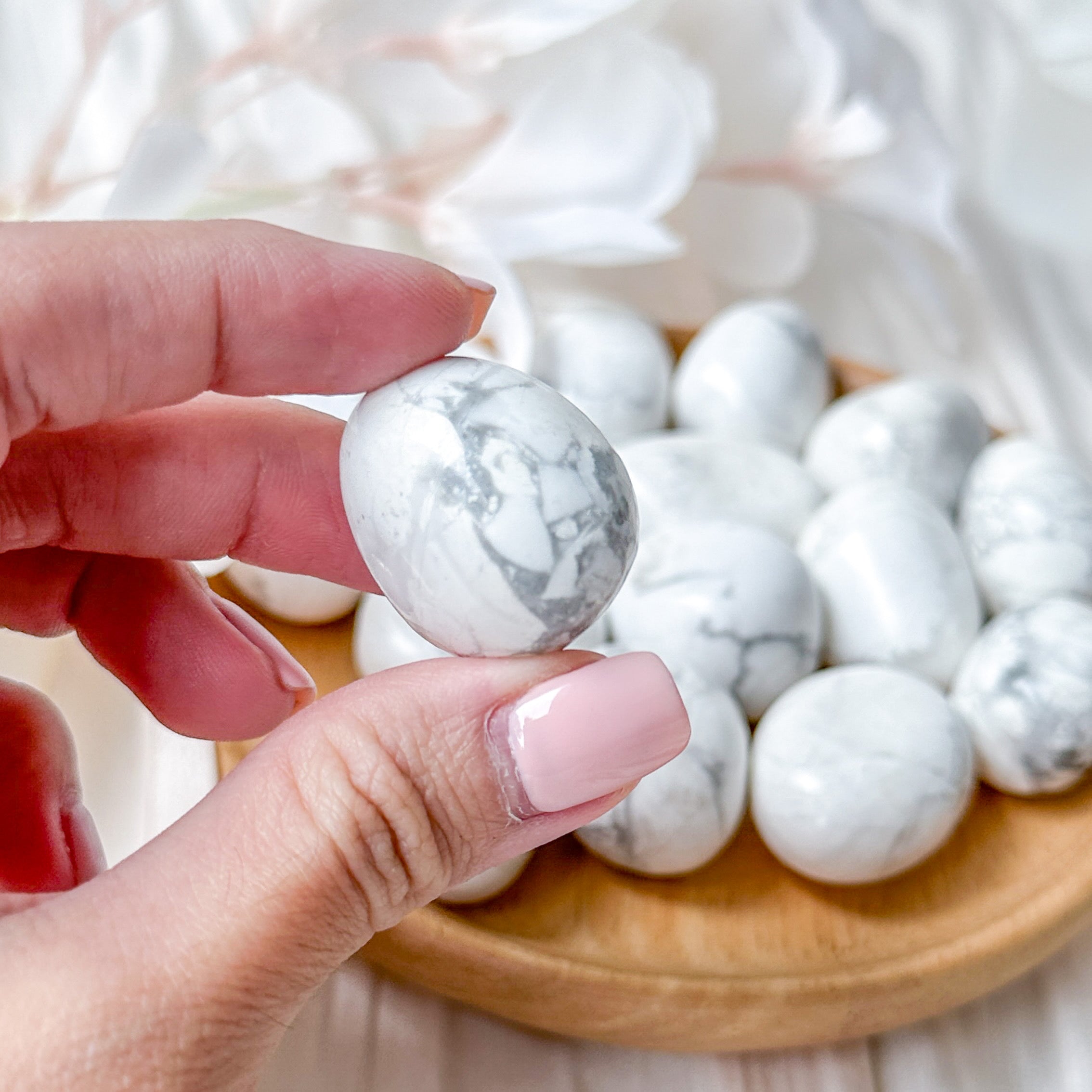 Howlite Crystal Tumble