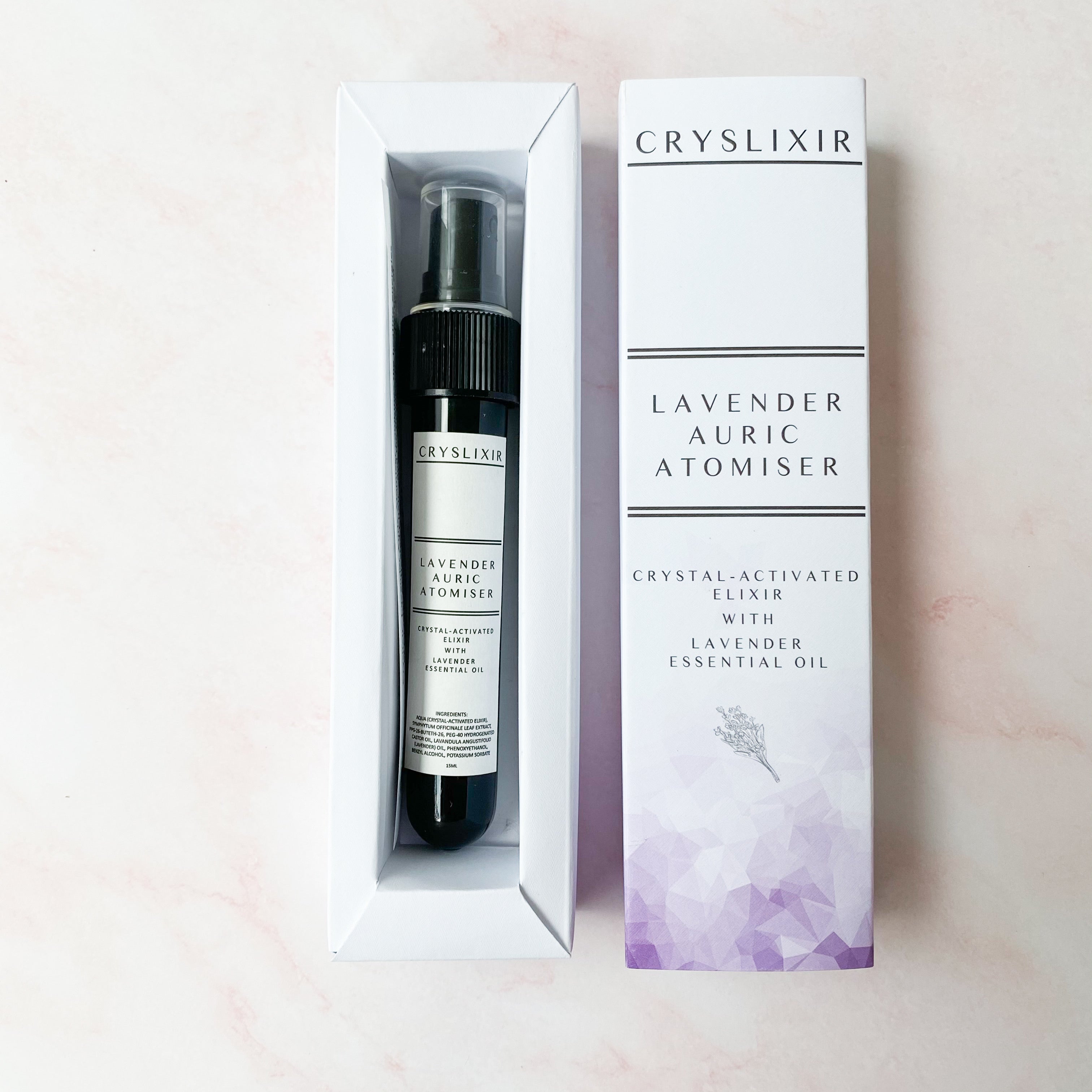 Cryslixir Lavender Auric Atomiser