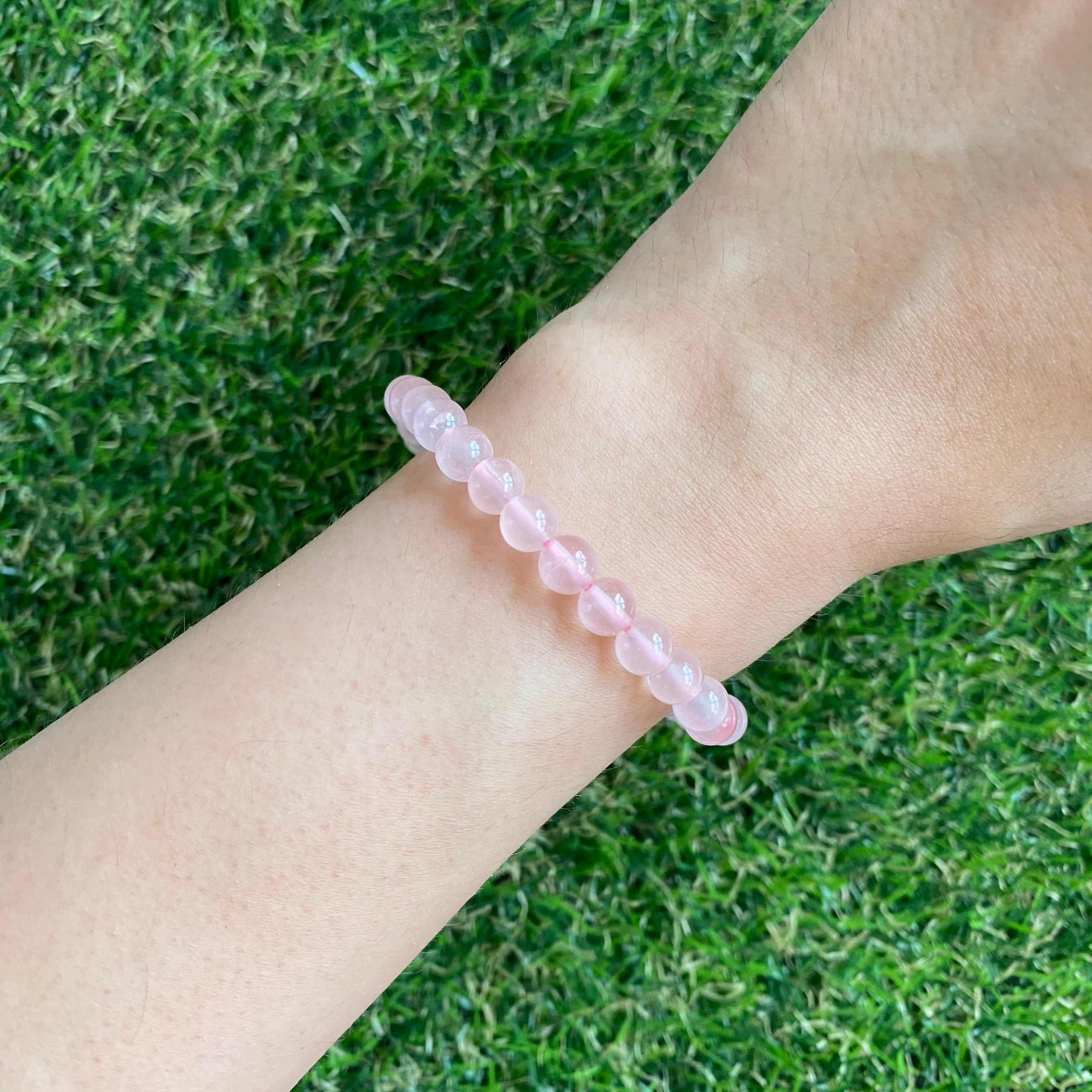 Rose Quartz 6mm Bracelet [Love]
