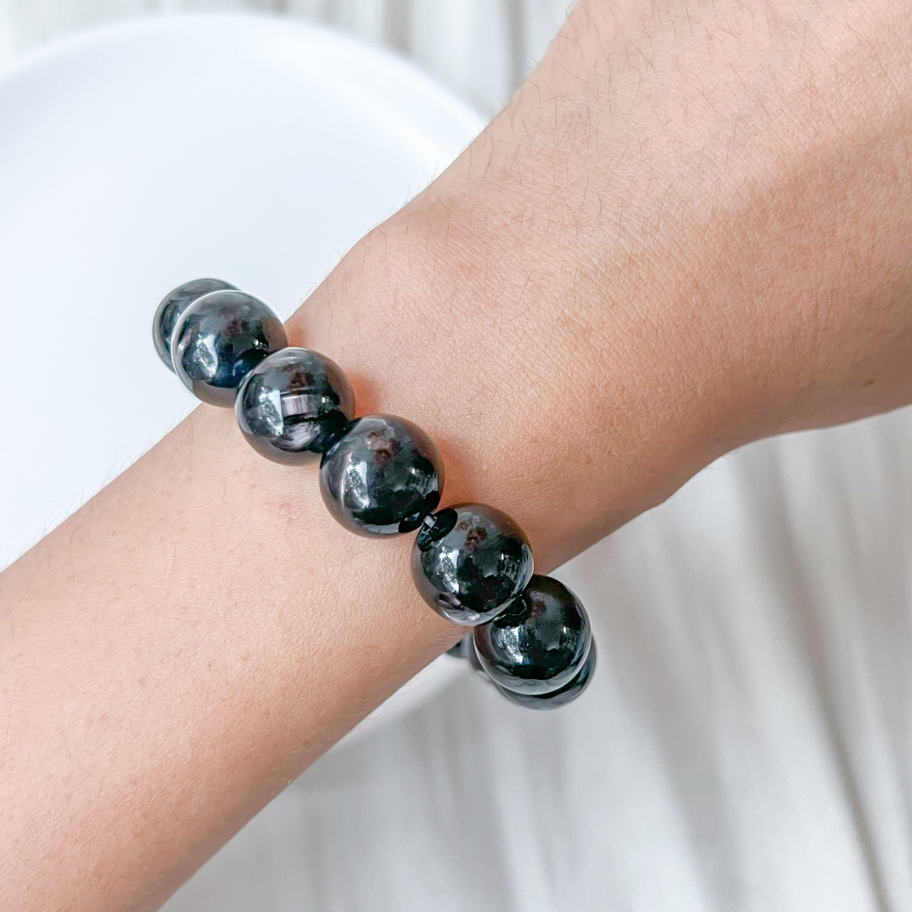 Hypersthene 12mm Bracelet