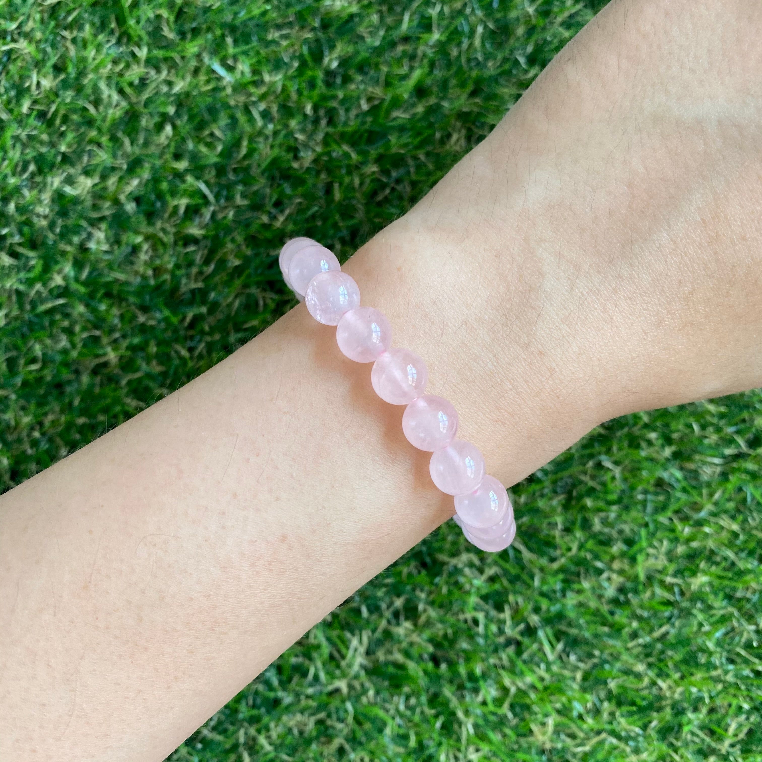 Rose Quartz 8mm Bracelet