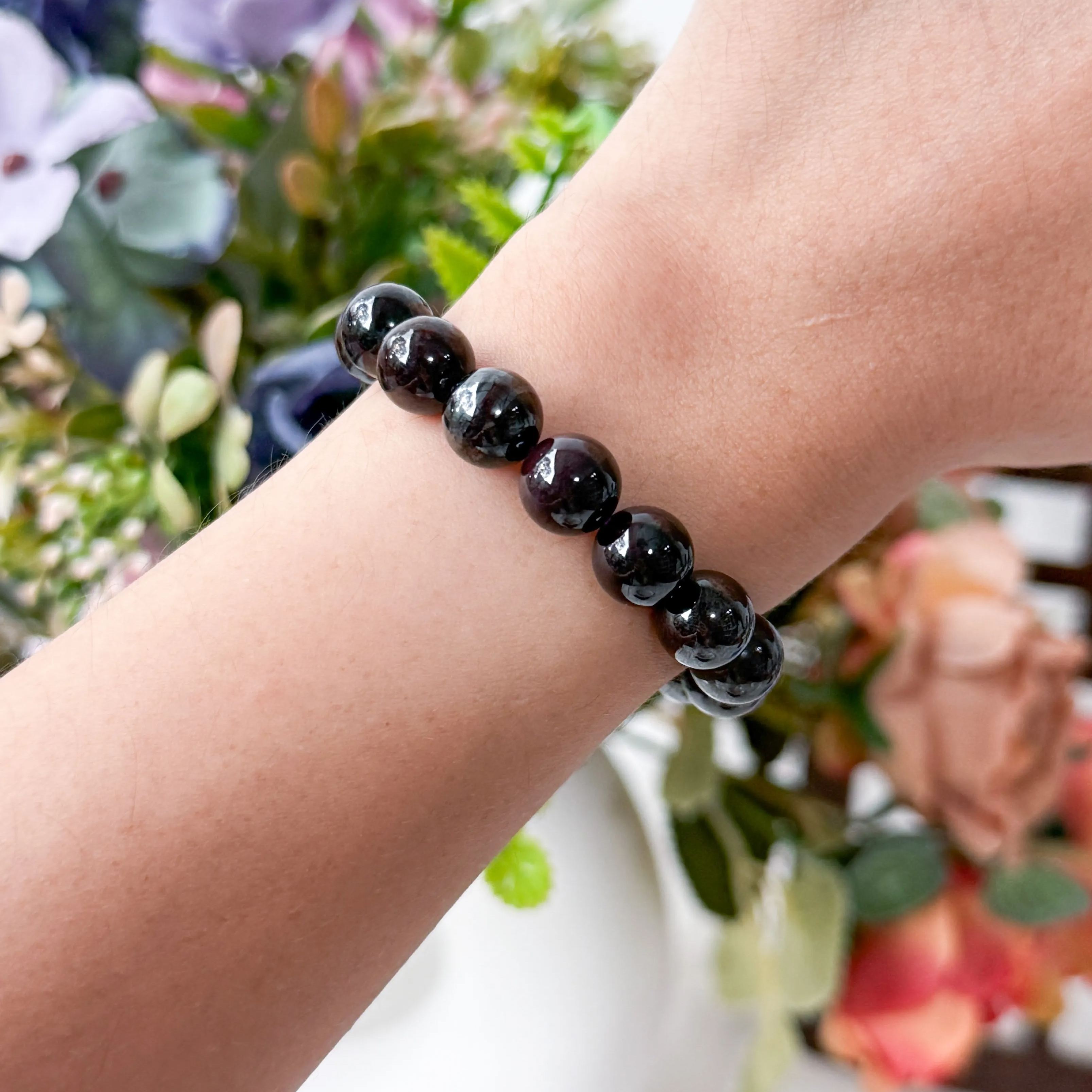 Black Sugilite 9-10mm AAA Bracelet