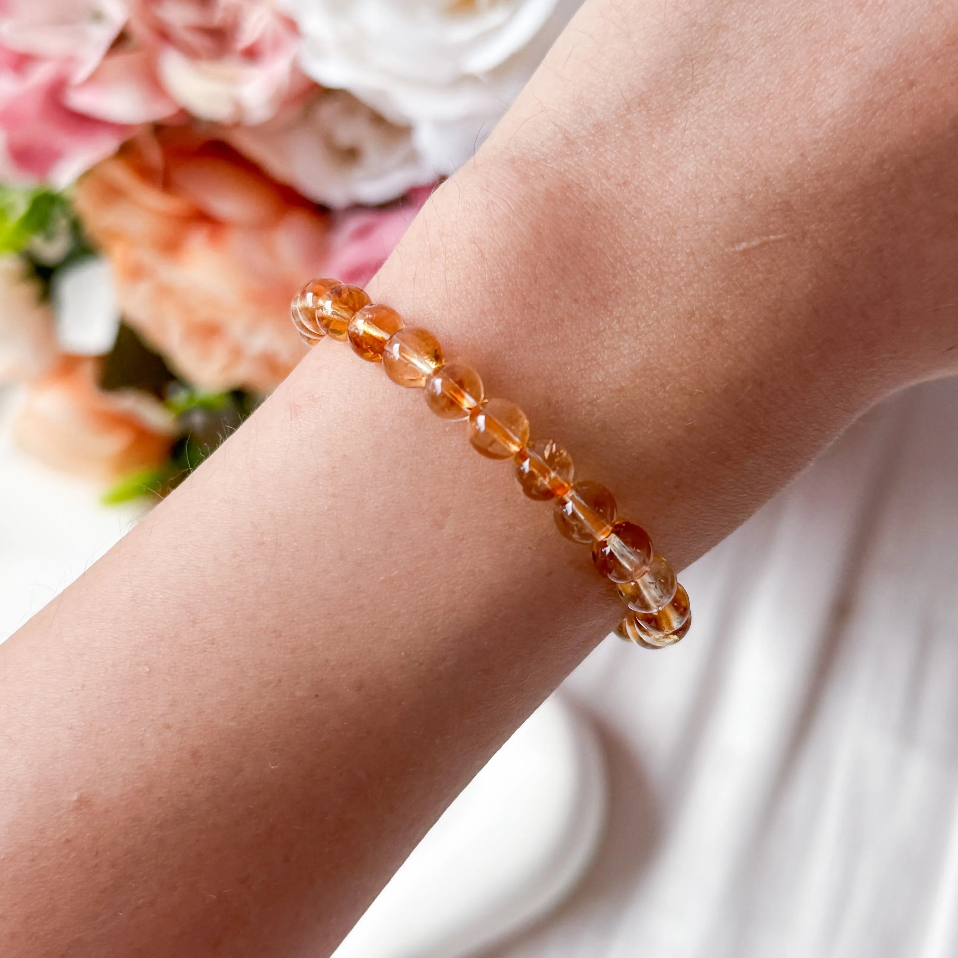 Citrine 5+mm Bracelet
