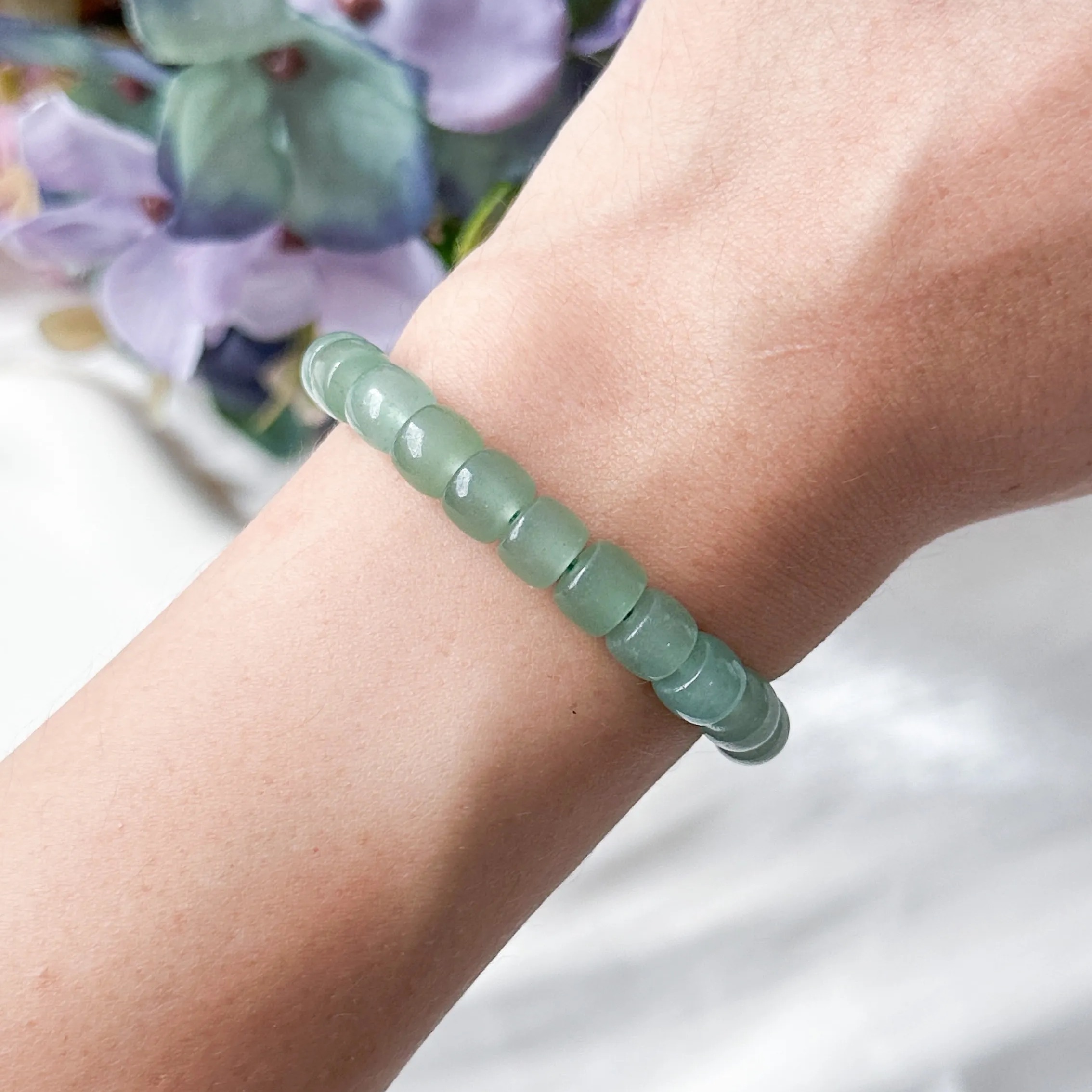 Aventurine Canister 7mm Bracelet