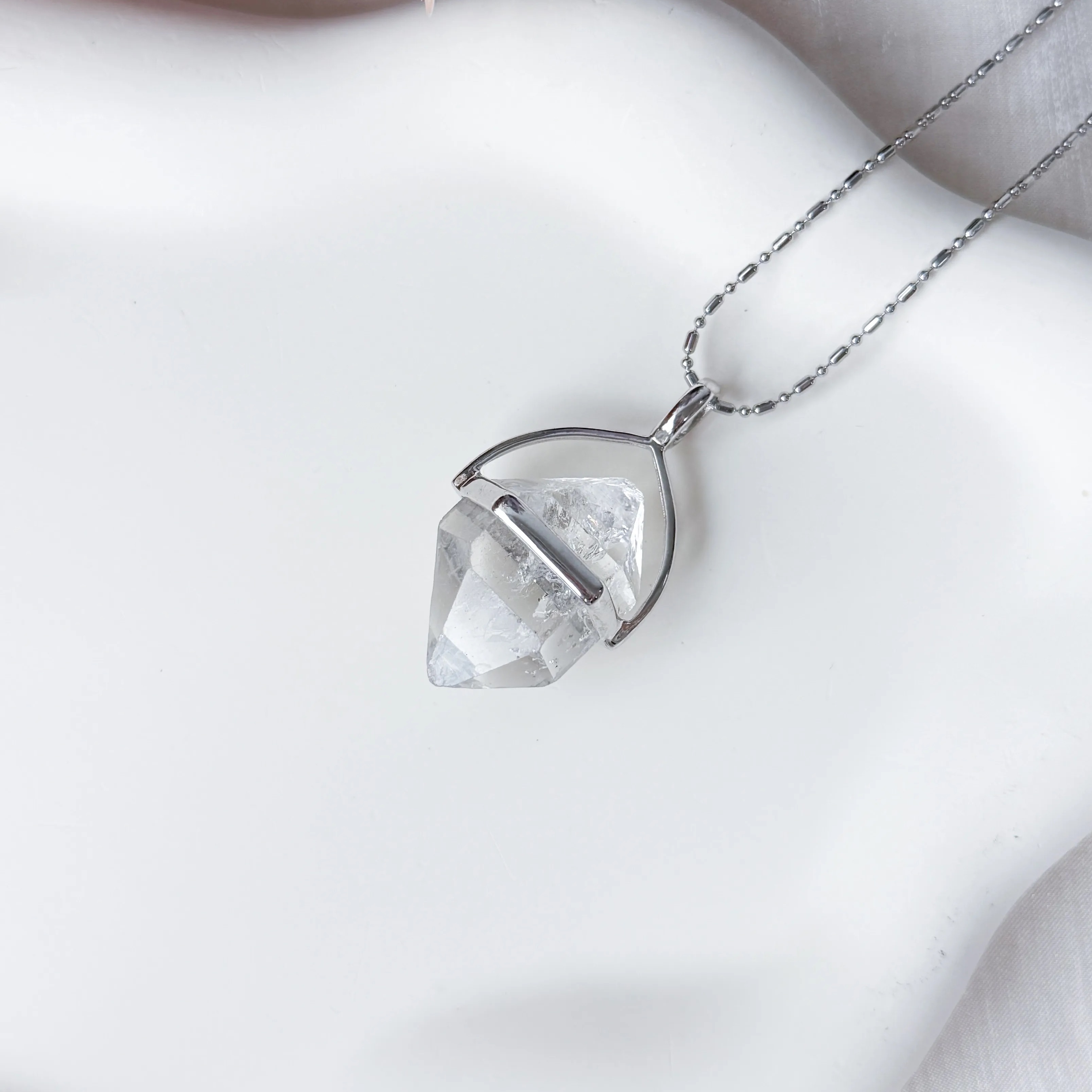 Herkimer Diamond Raw (XL) Pendant