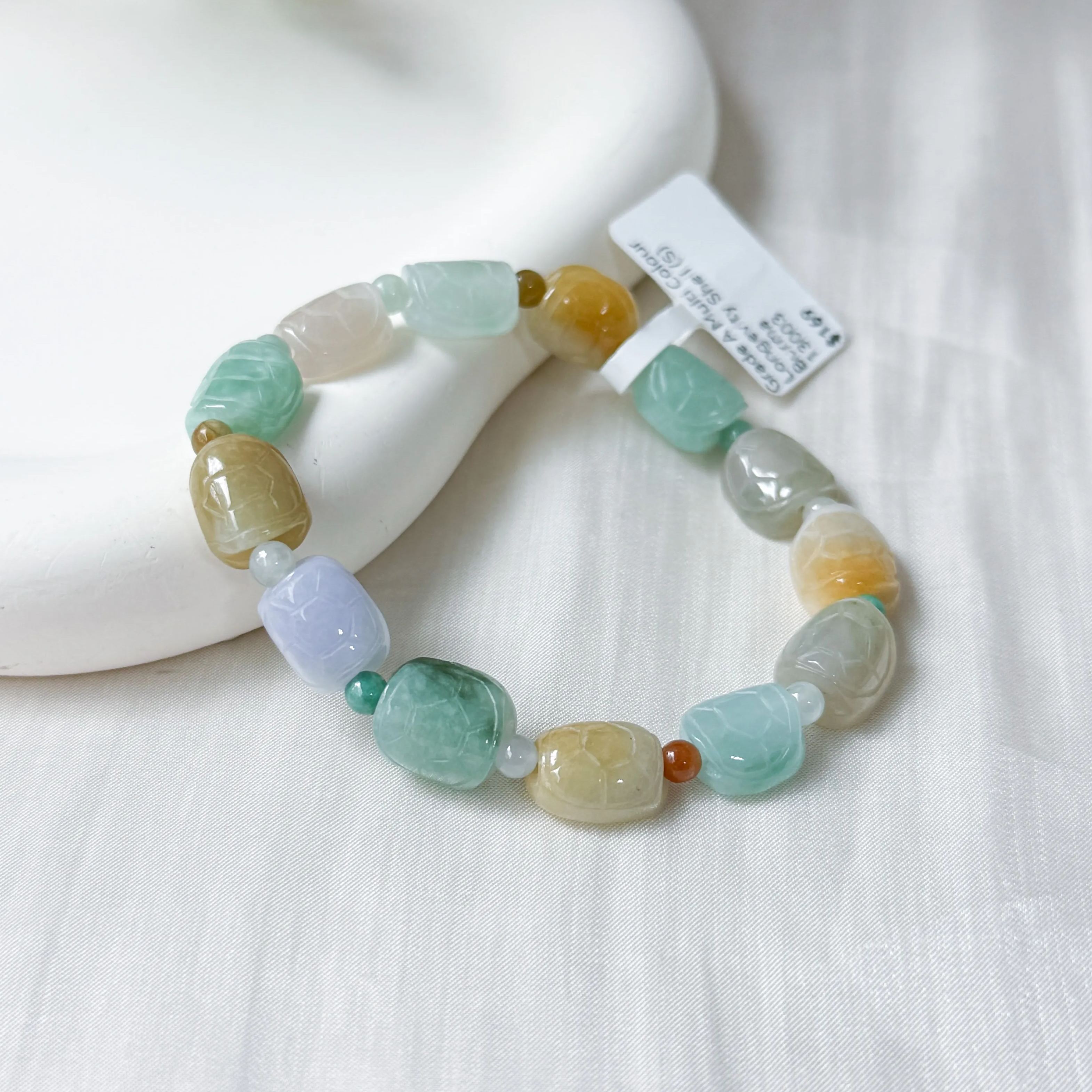 Grade A Multi Colour Longevity Shell (S) Bracelet