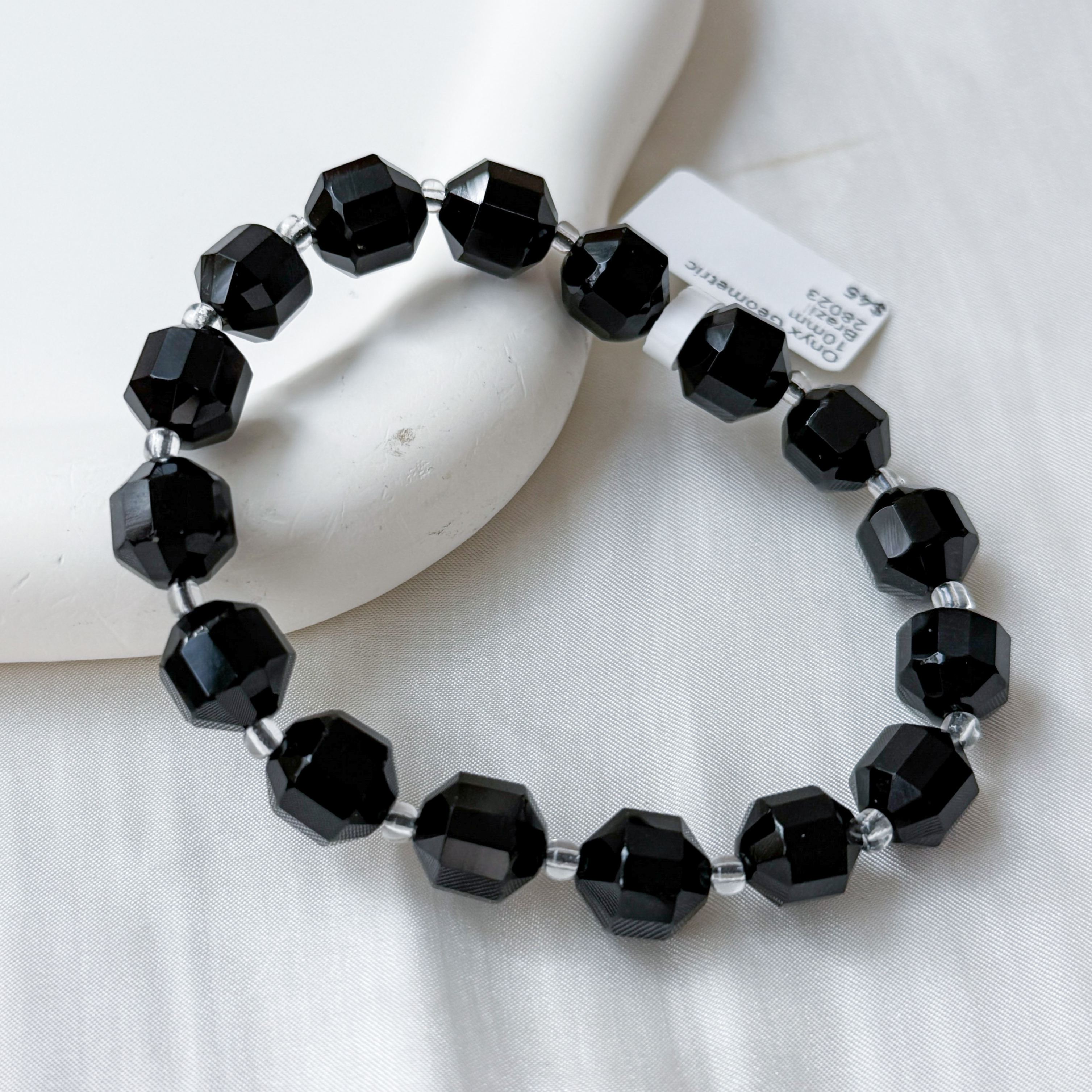 Onyx Geometric Bracelet