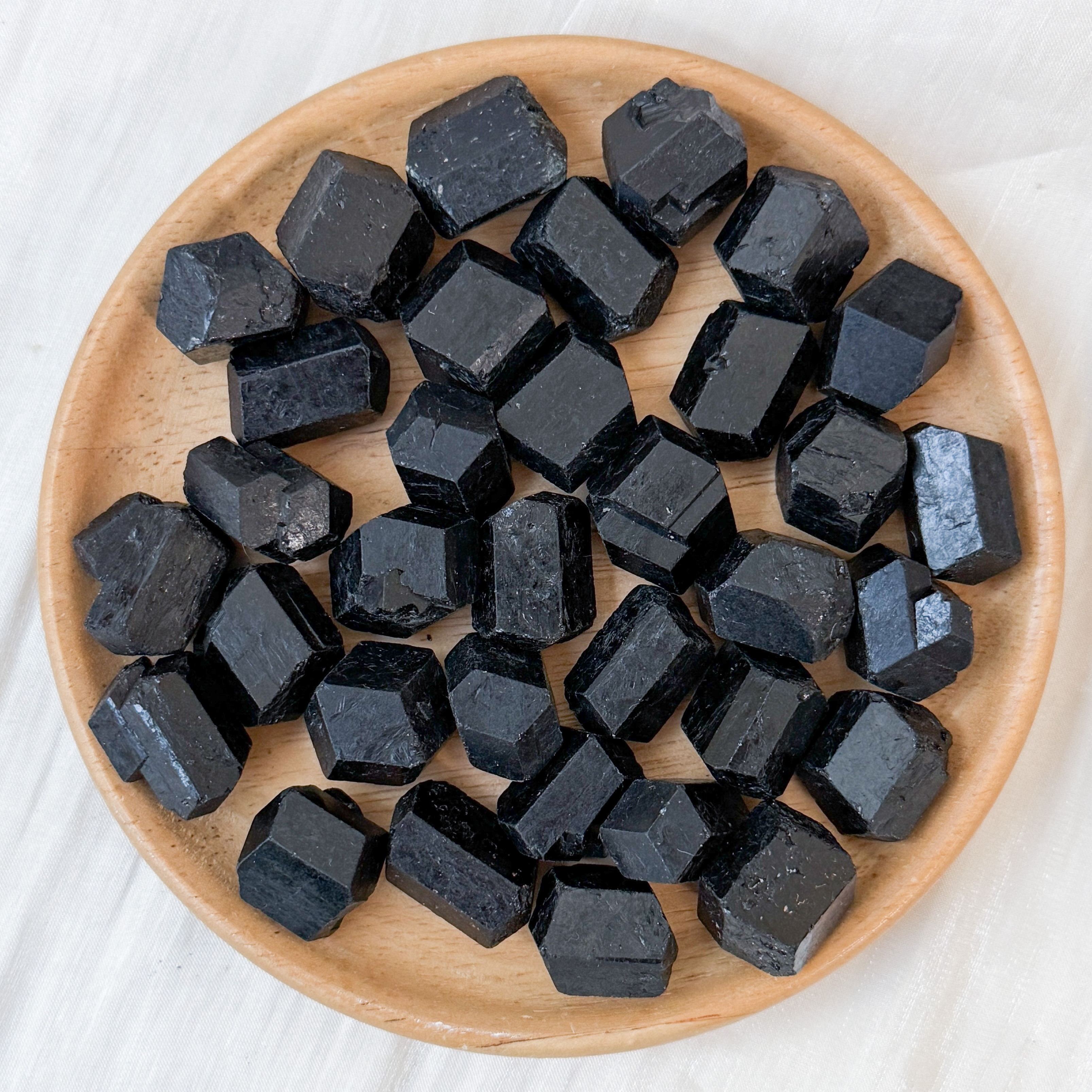 Black Tourmaline Raw Tumble (XXSmall)