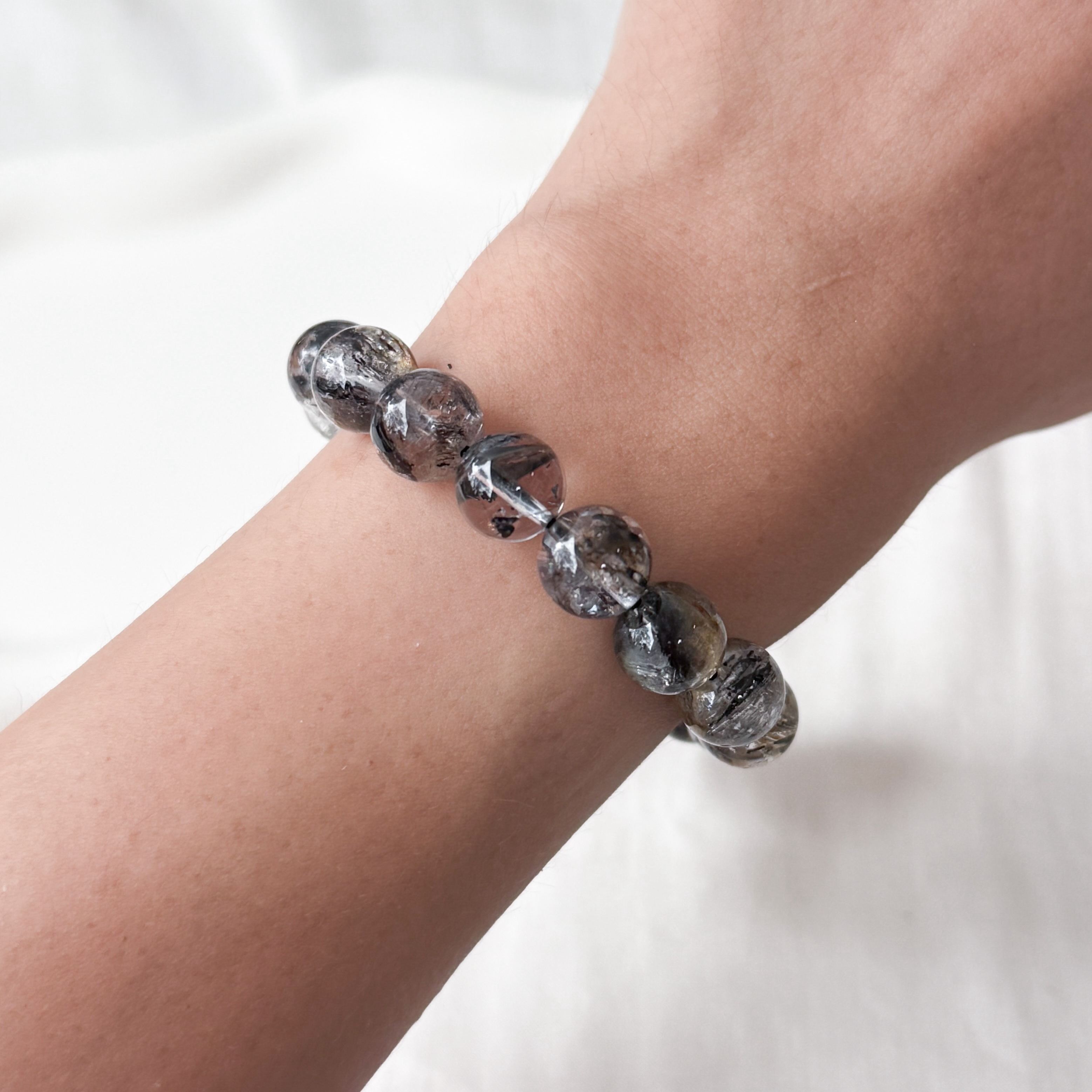 Herkimer Diamond 9+mm AAA Bracelet