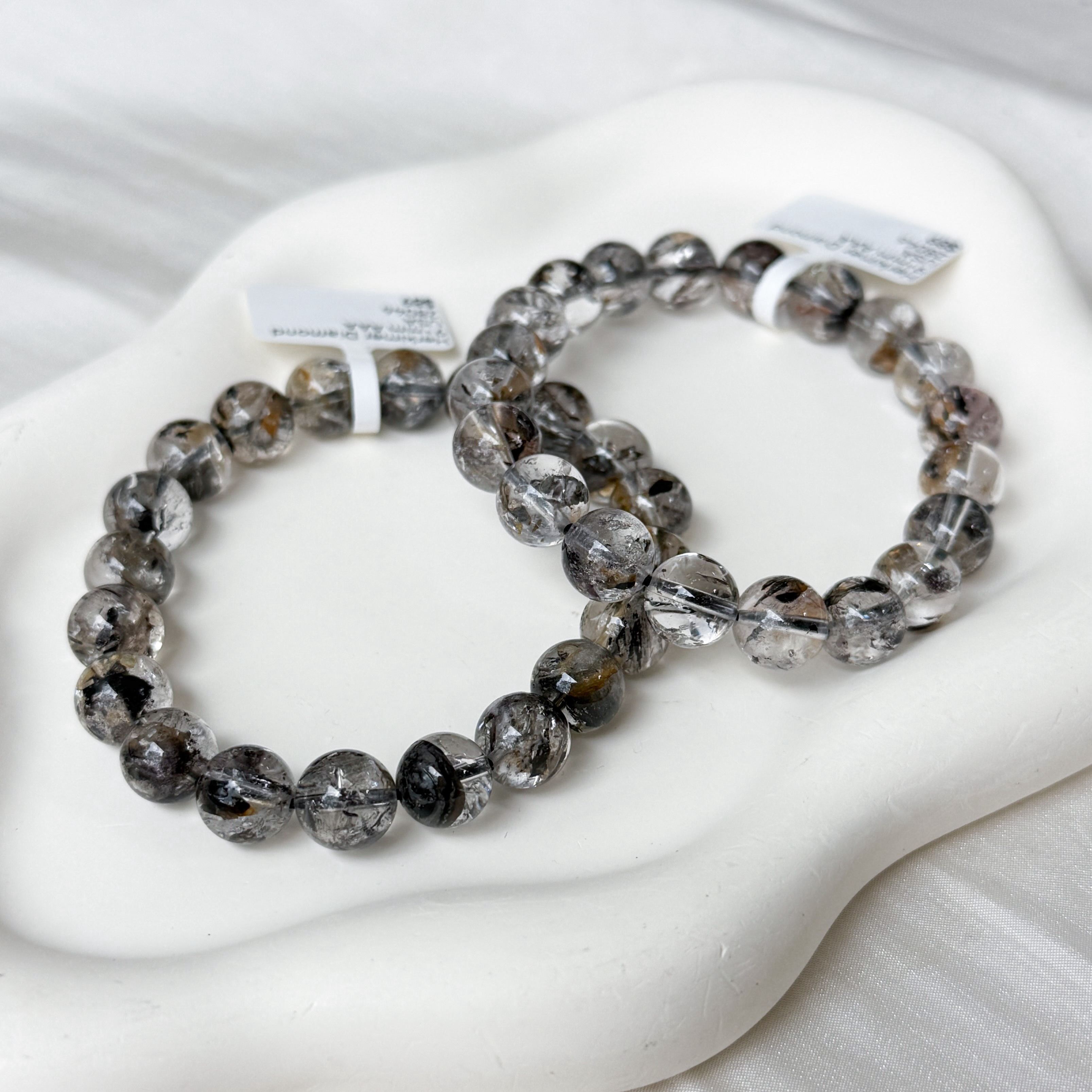 Herkimer Diamond 9+mm AAA Bracelet