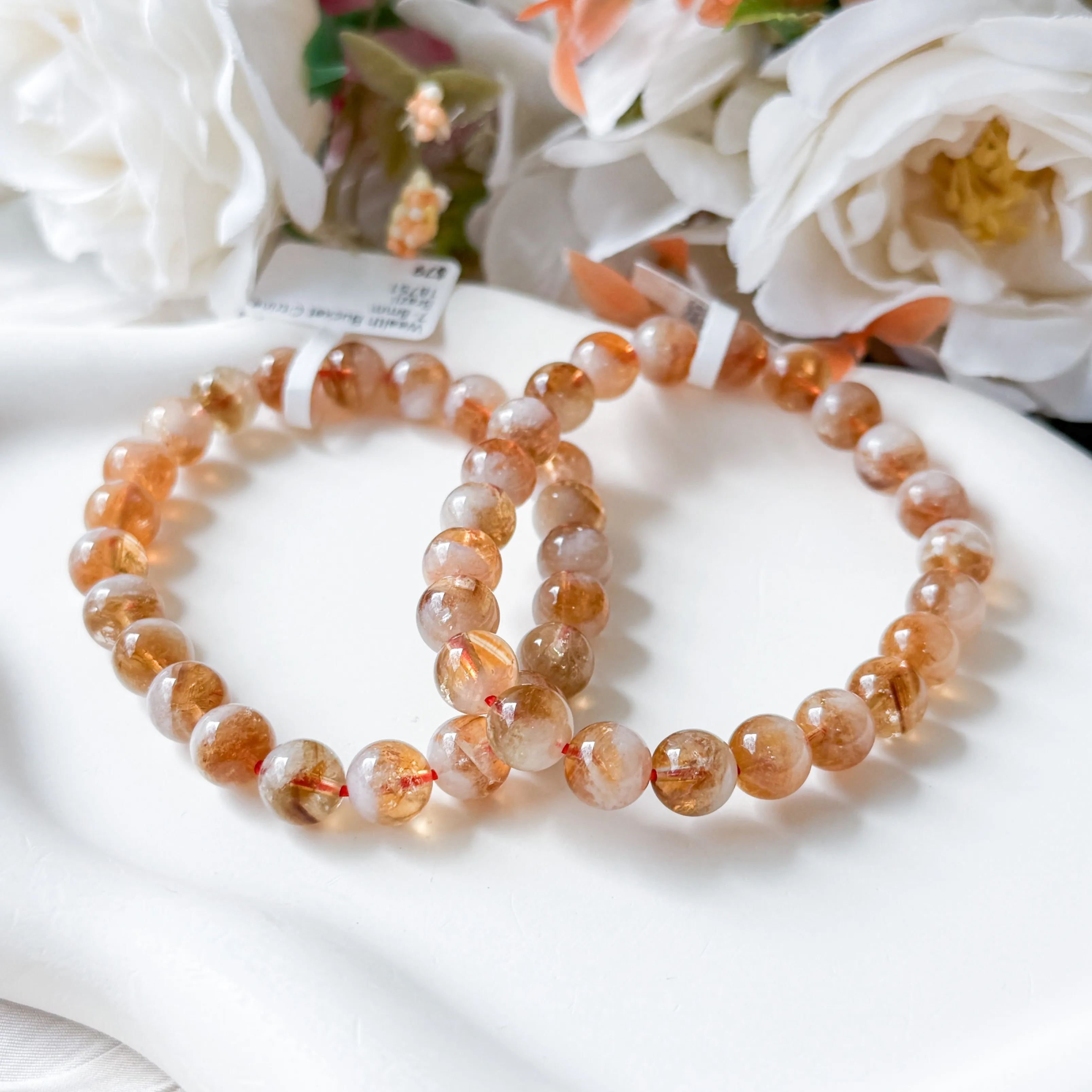 Wealth Bucket Citrine 7-8mm Bracelet 