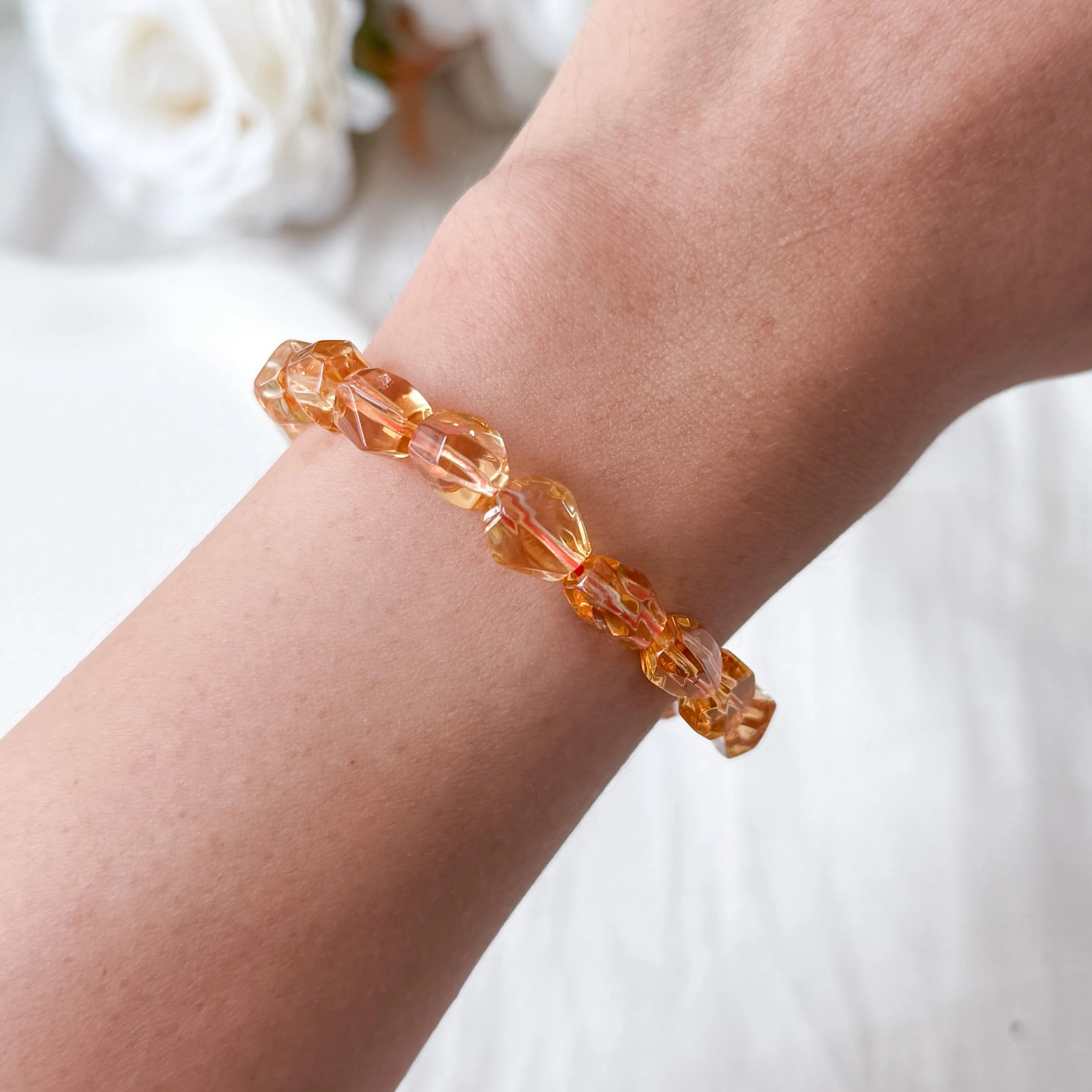 Citrine Irregular Cut AAA+ Bracelet