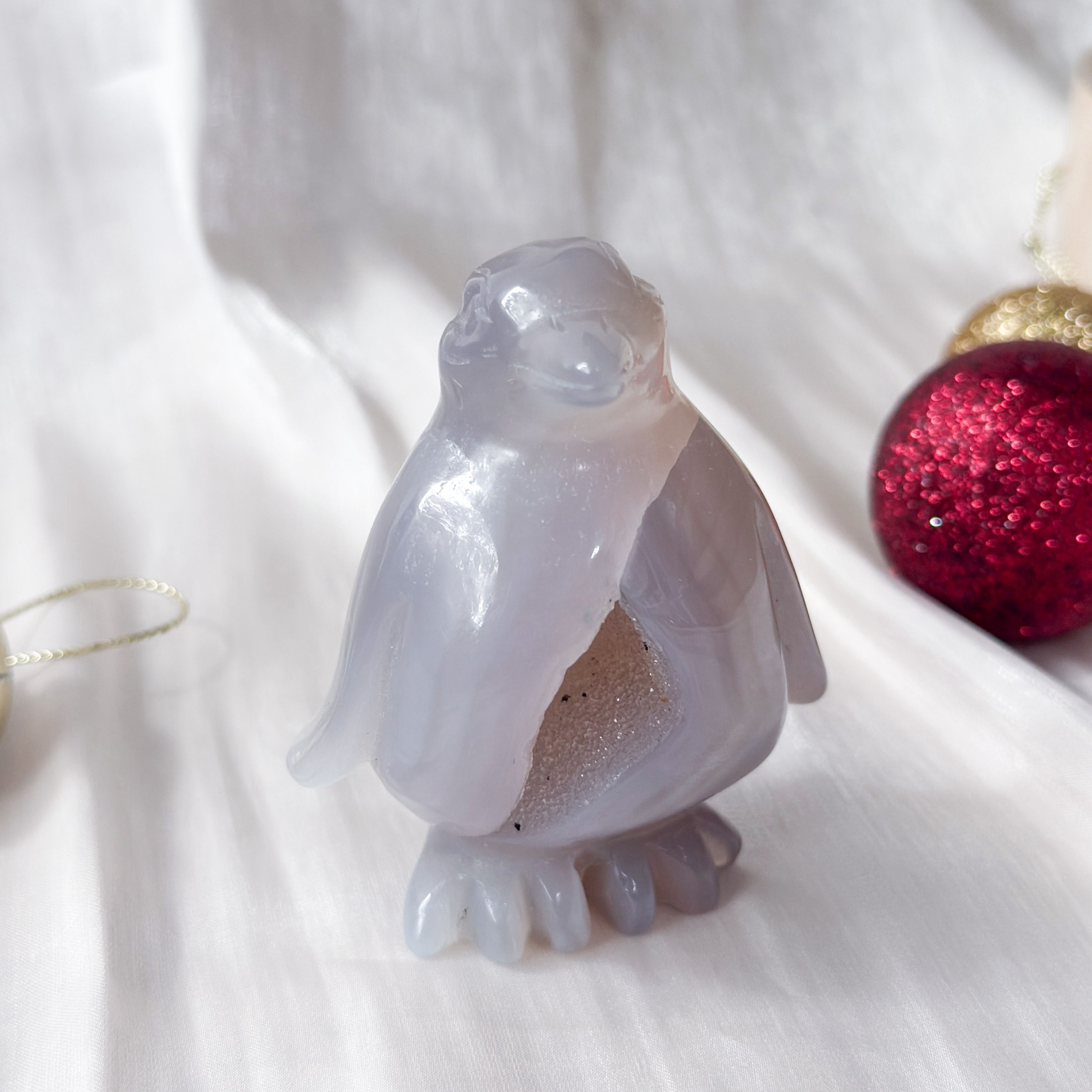 Druzy Agate Penguin [Black Friday]
