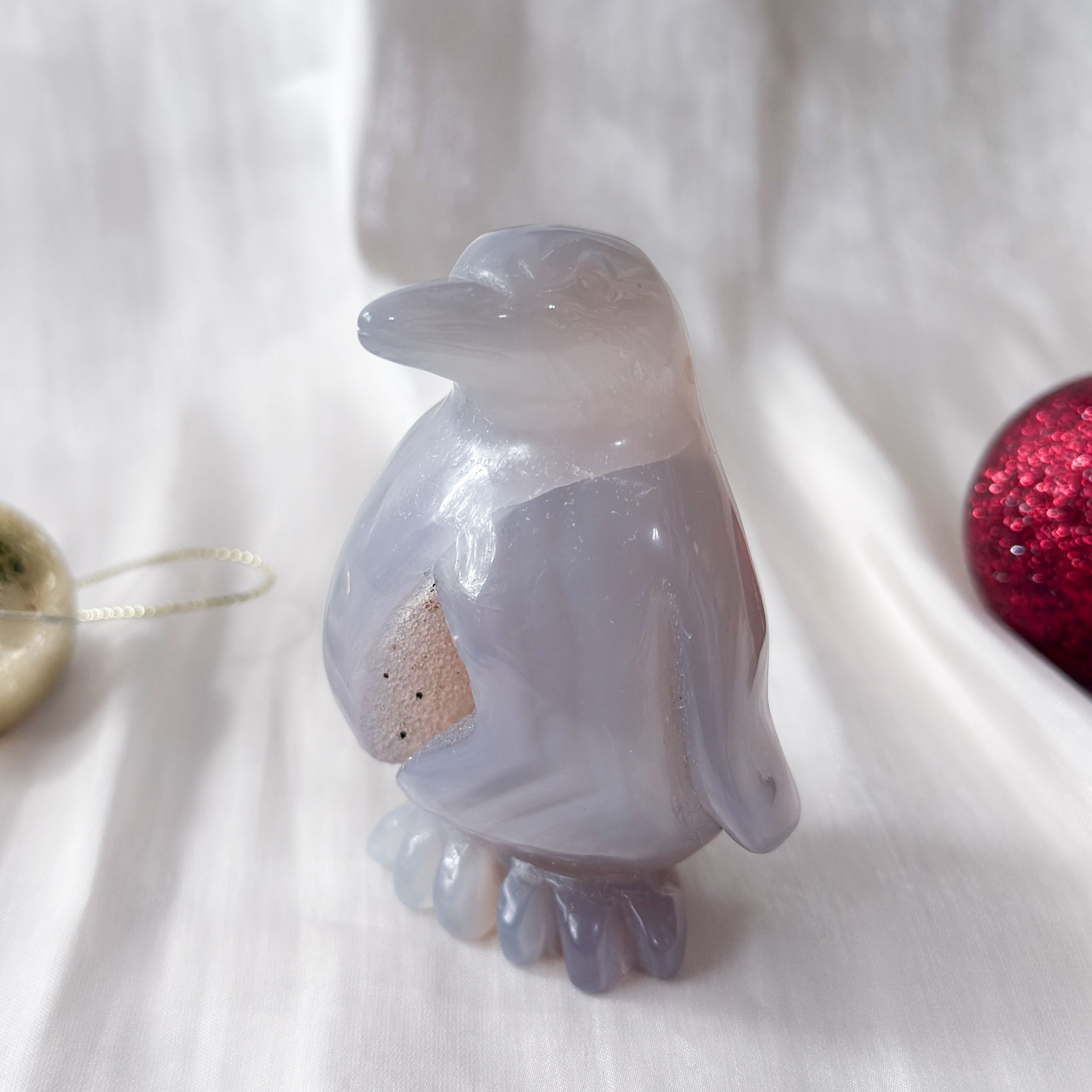 Druzy Agate Penguin [Black Friday]