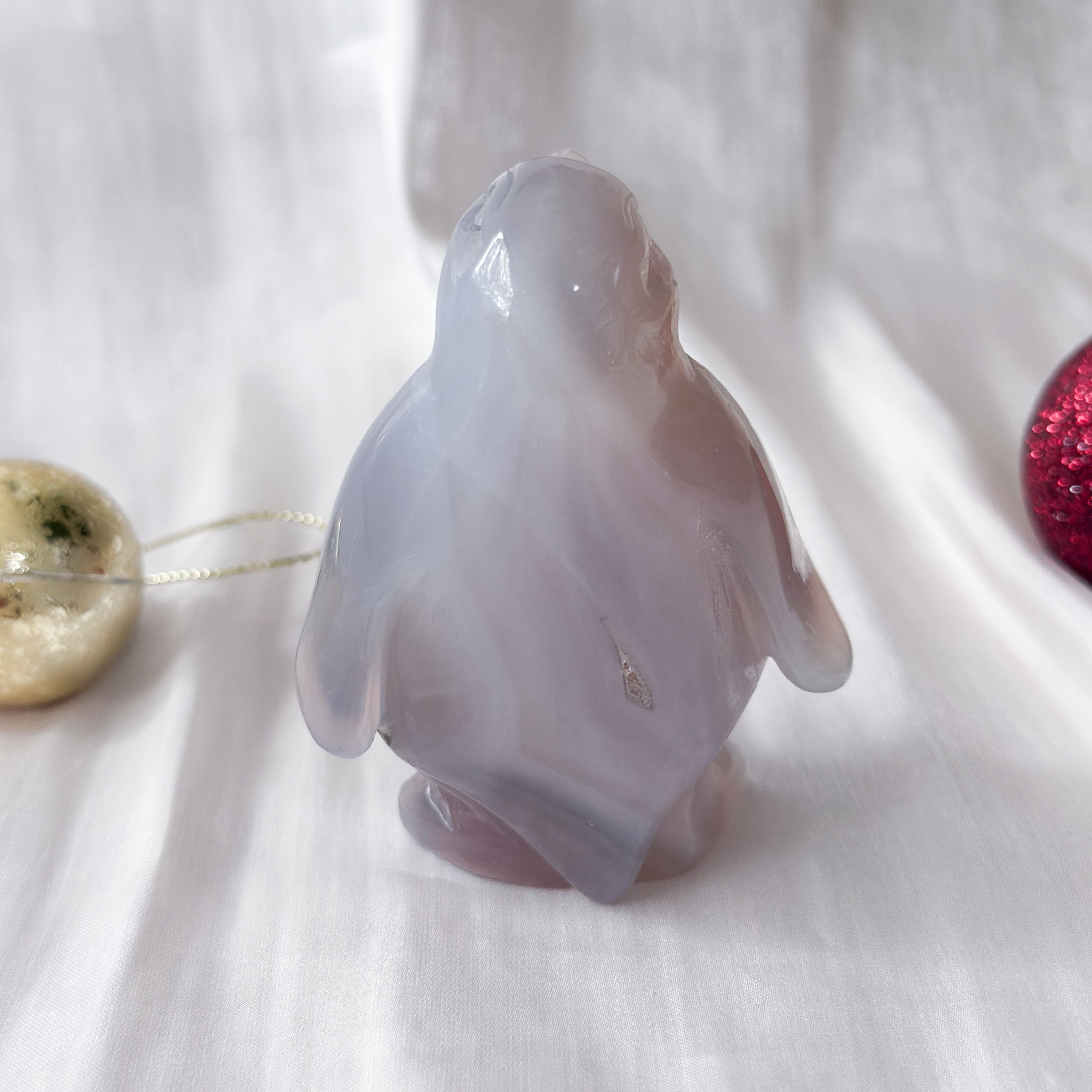 Druzy Agate Penguin [Black Friday]