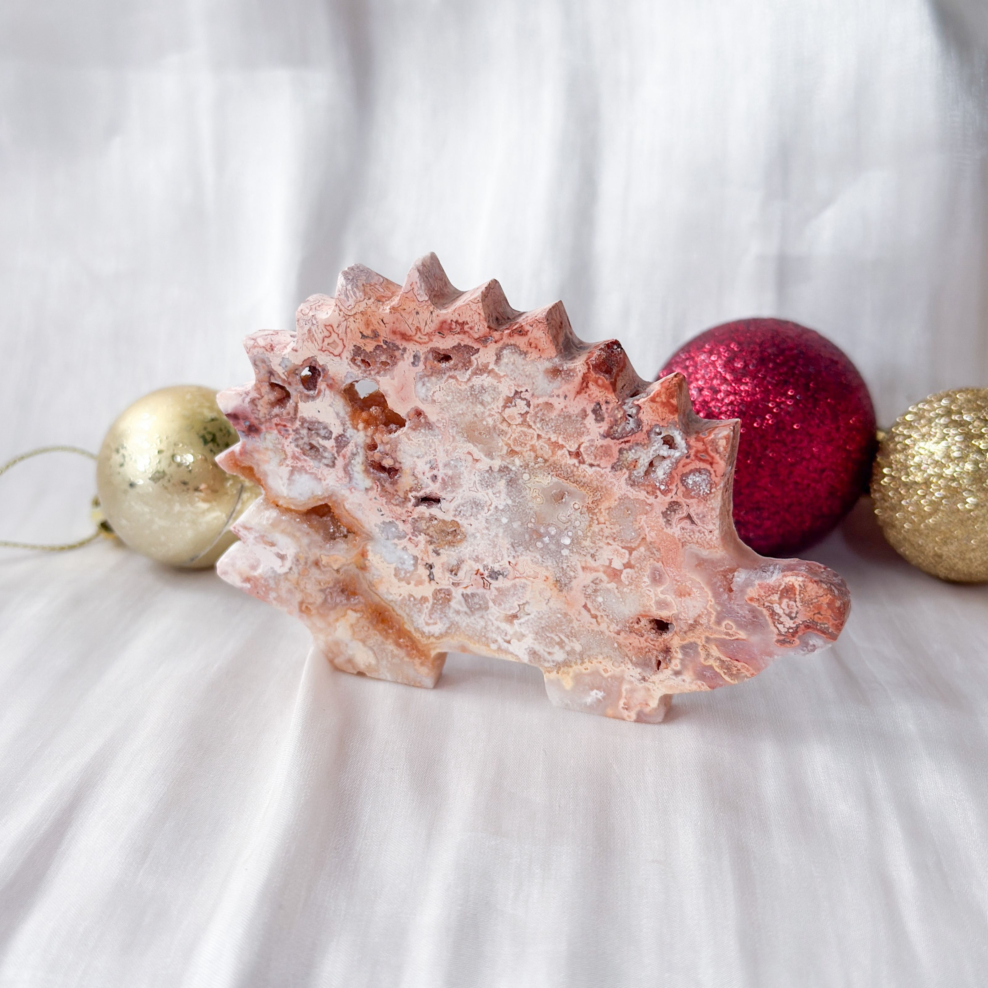 Crazy Lace Agate Hedgehog [Black Friday]