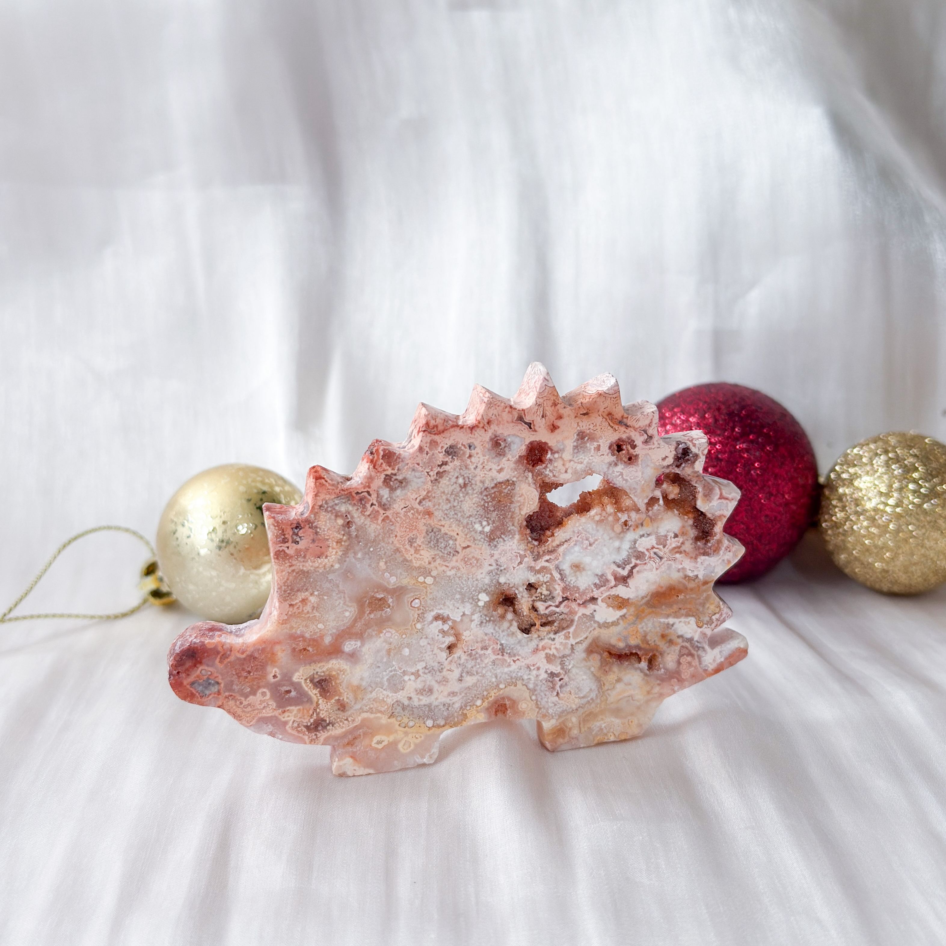 Crazy Lace Agate Hedgehog [Black Friday]