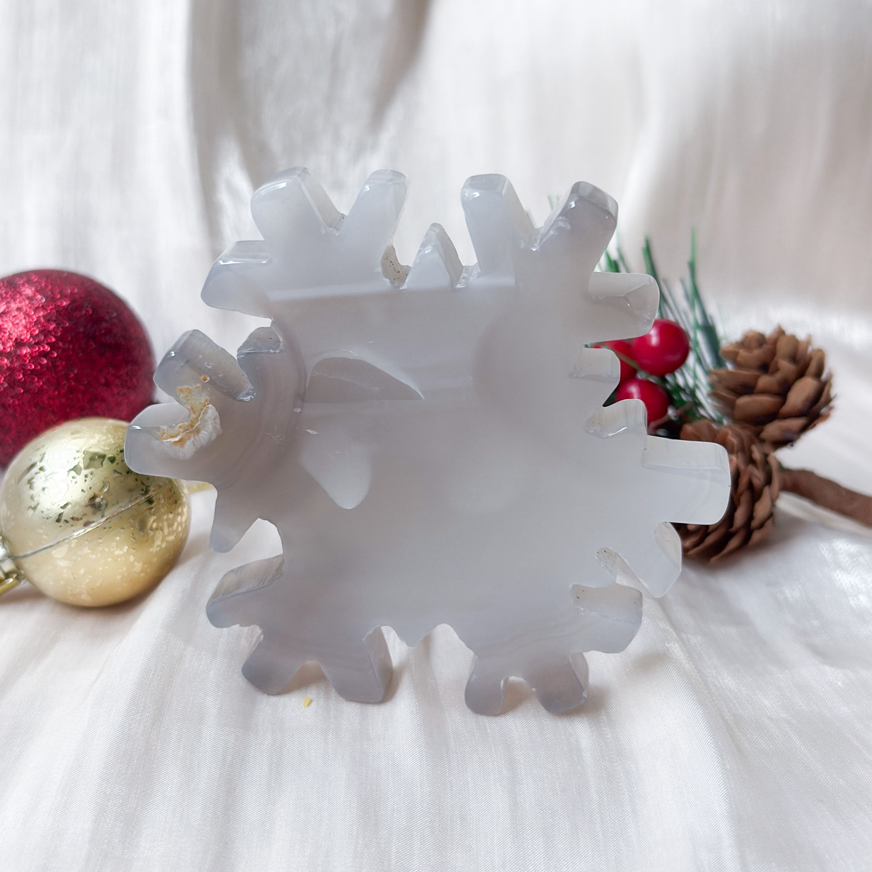 Druzy Agate Snowflake [Black Friday]