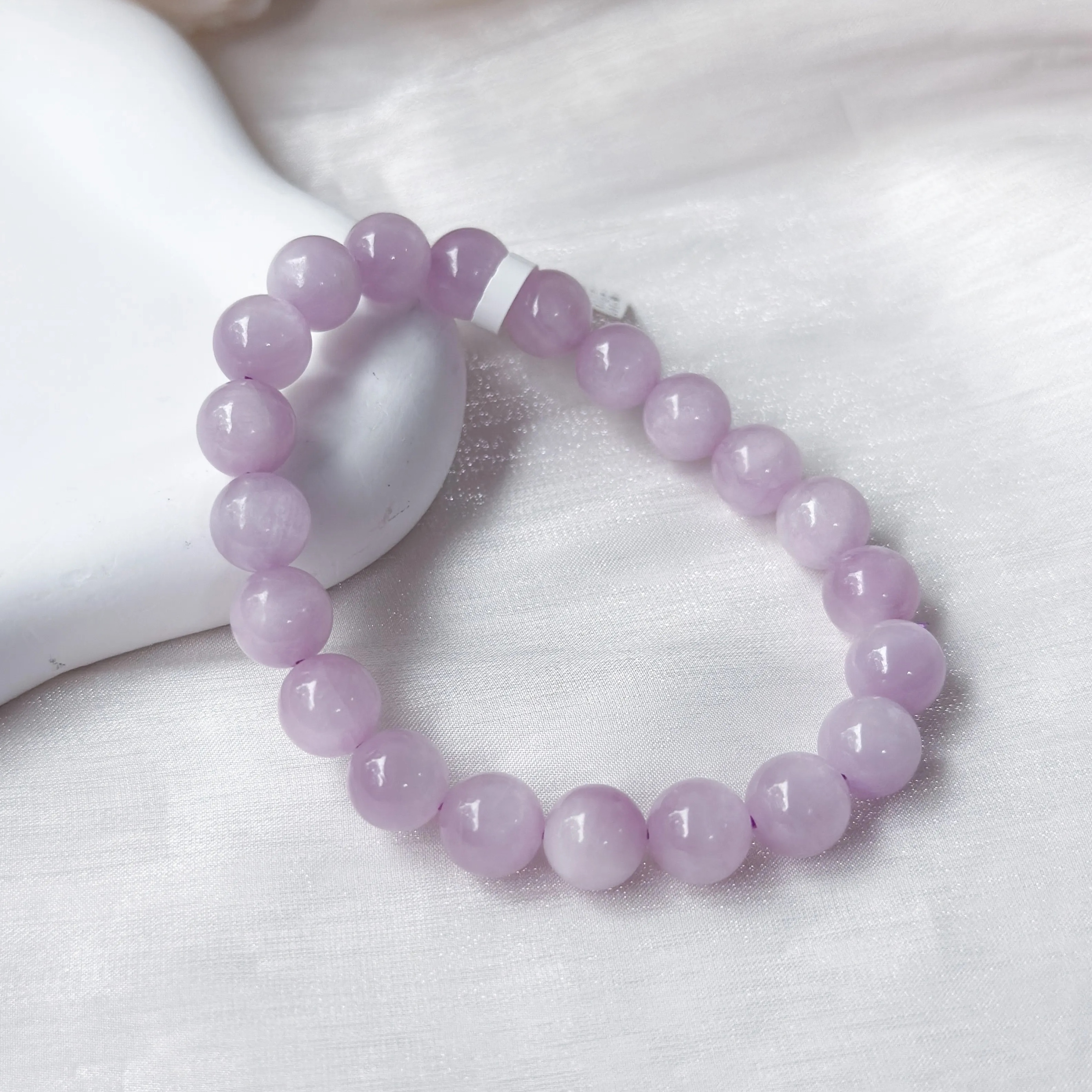 Cat's Eye Kunzite 9+mm AAA Bracelet