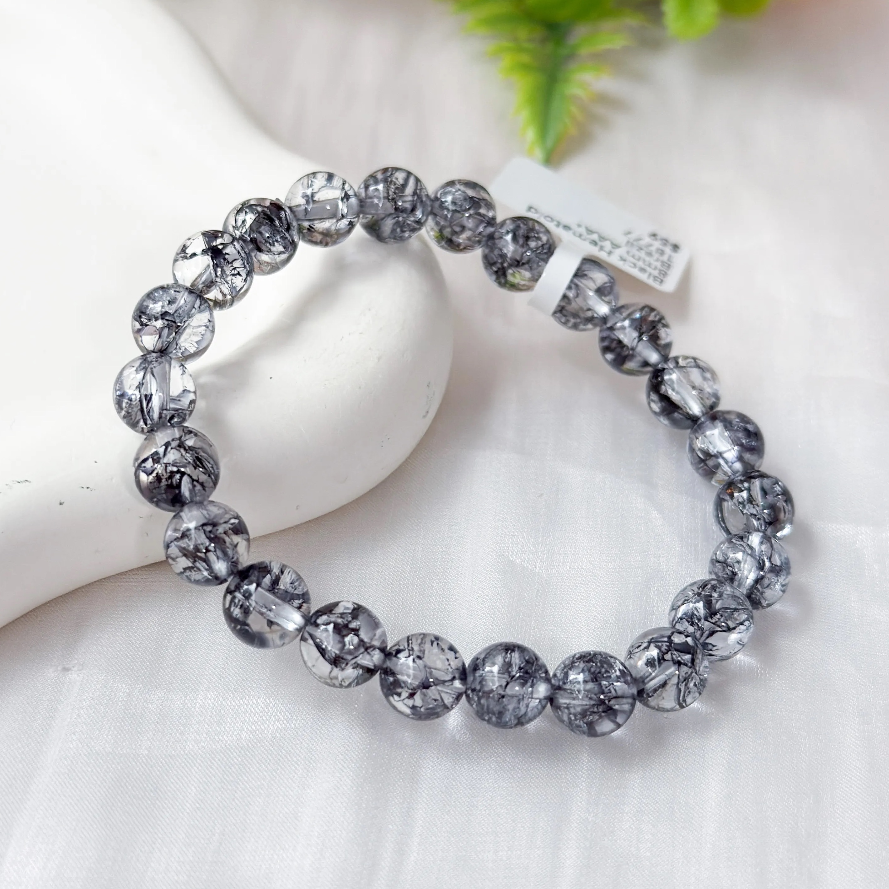 Black Hematoid AAA+ 8mm Bracelet