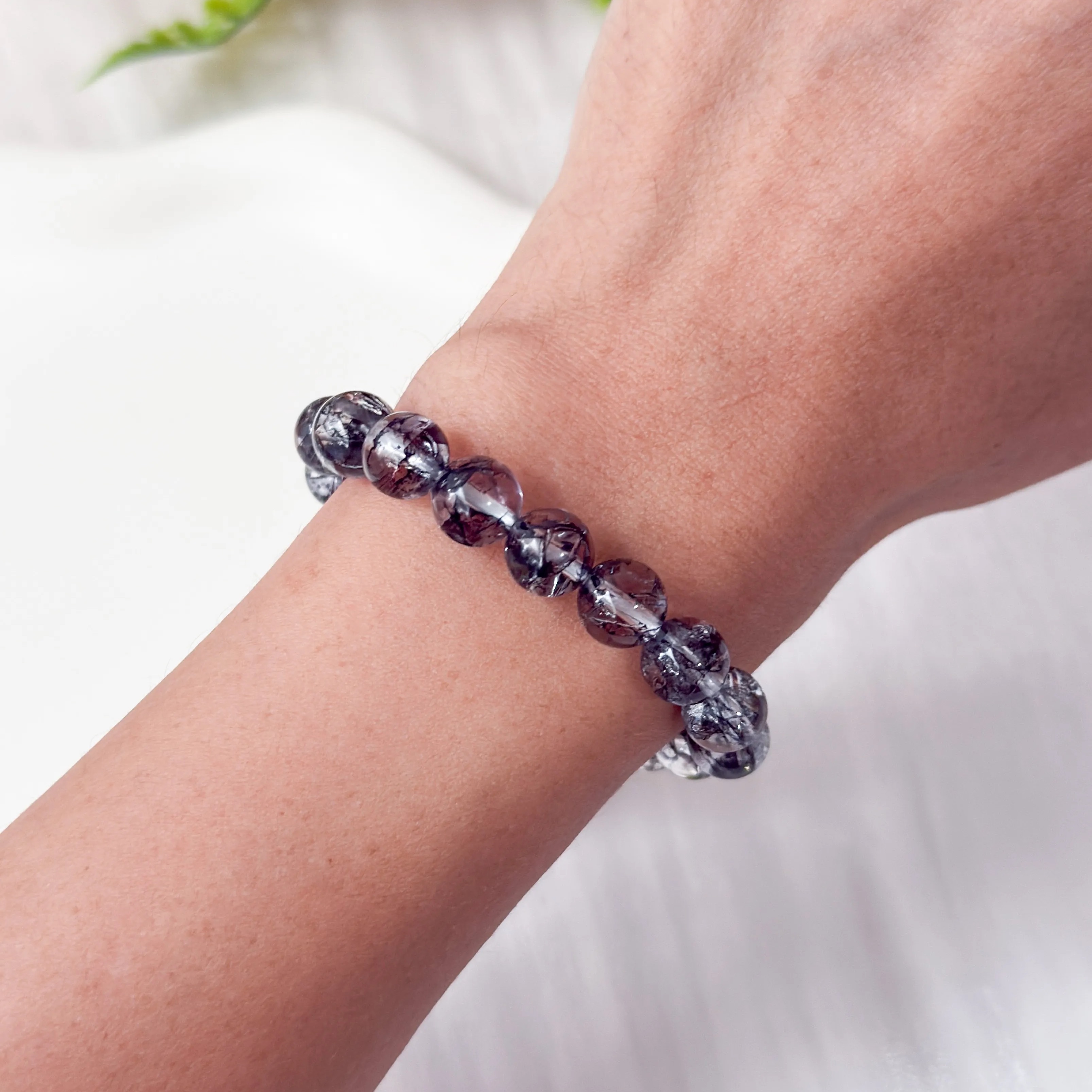 Black Hematoid AAA+ 8mm Bracelet