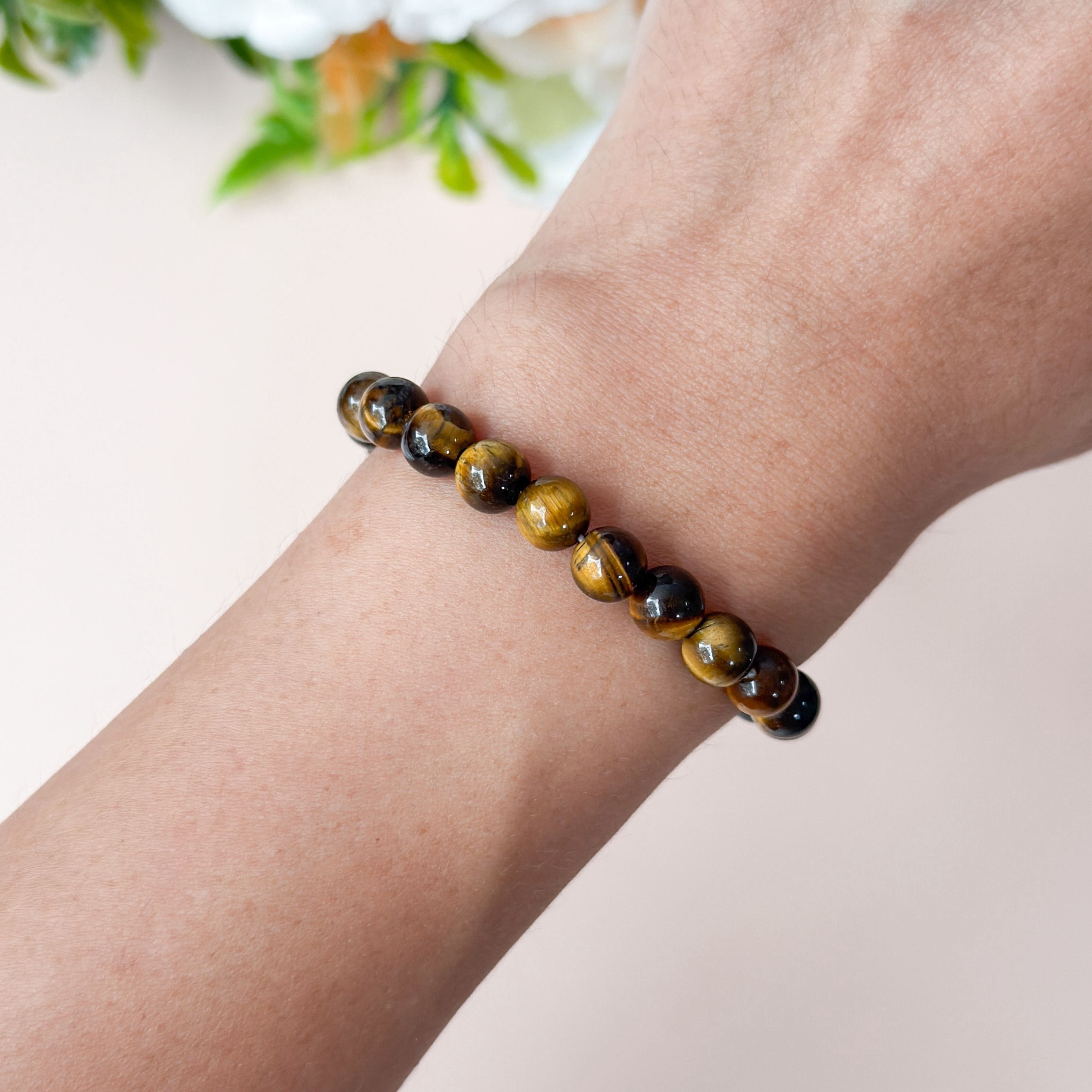 Yellow Tiger Eye 6mm Bracelet