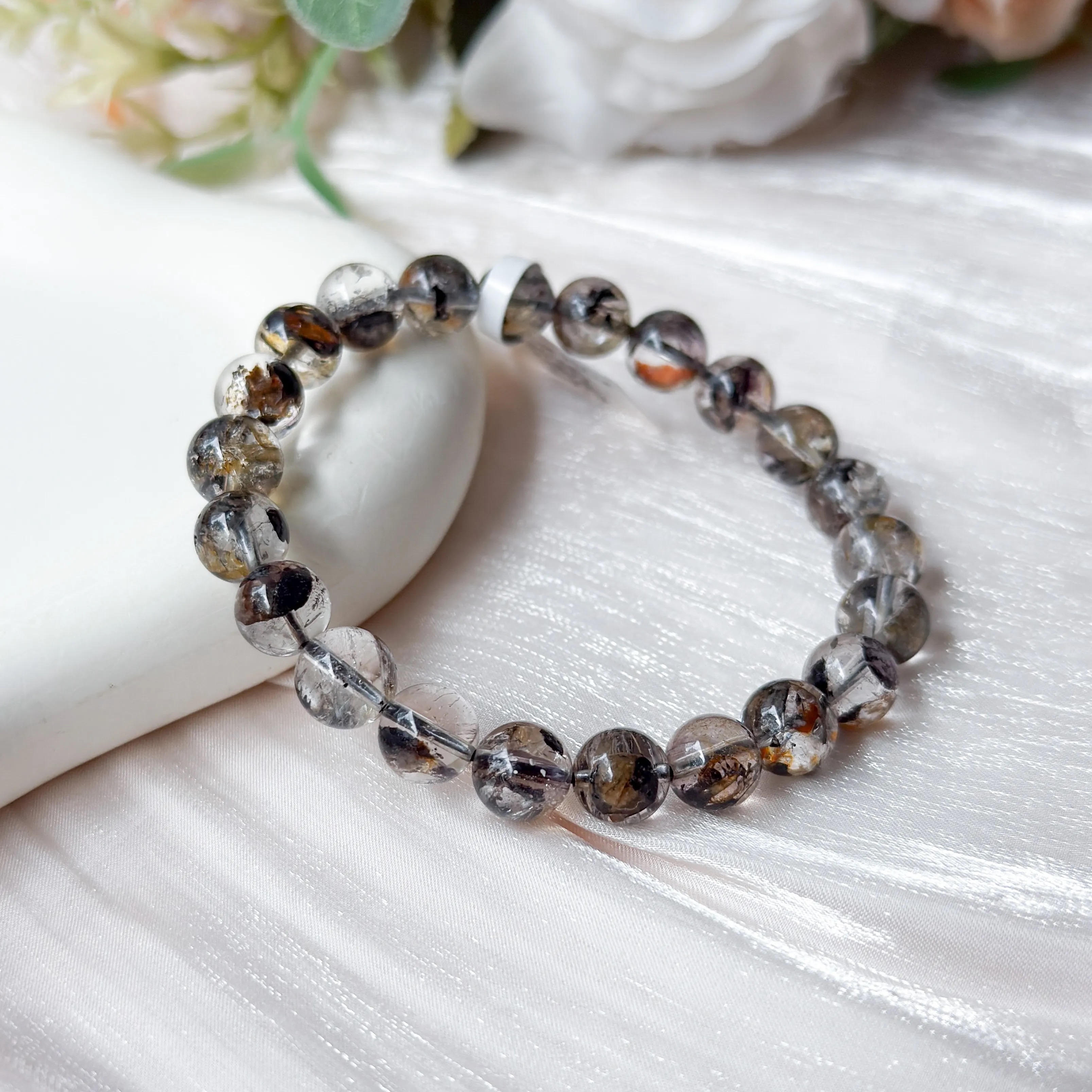 Herkimer Diamond 8+mm Bracelet