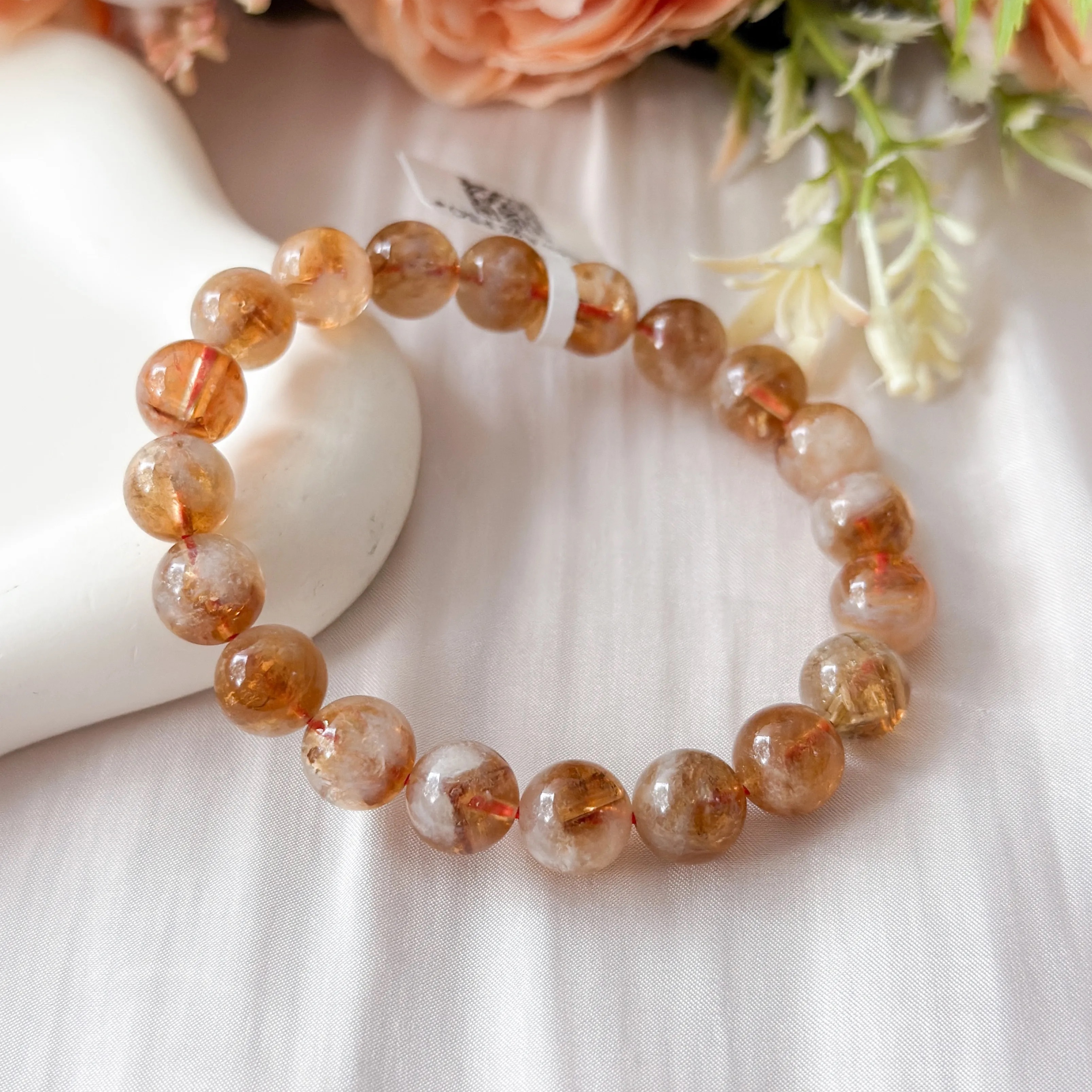 Wealth Bucket Citrine 10-11mm AA+ Bracelet